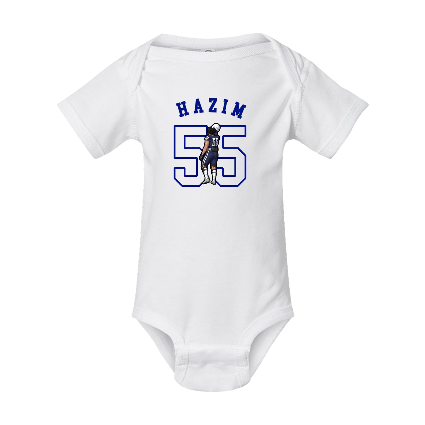 Baby Onesie — Shirsey Arch in White