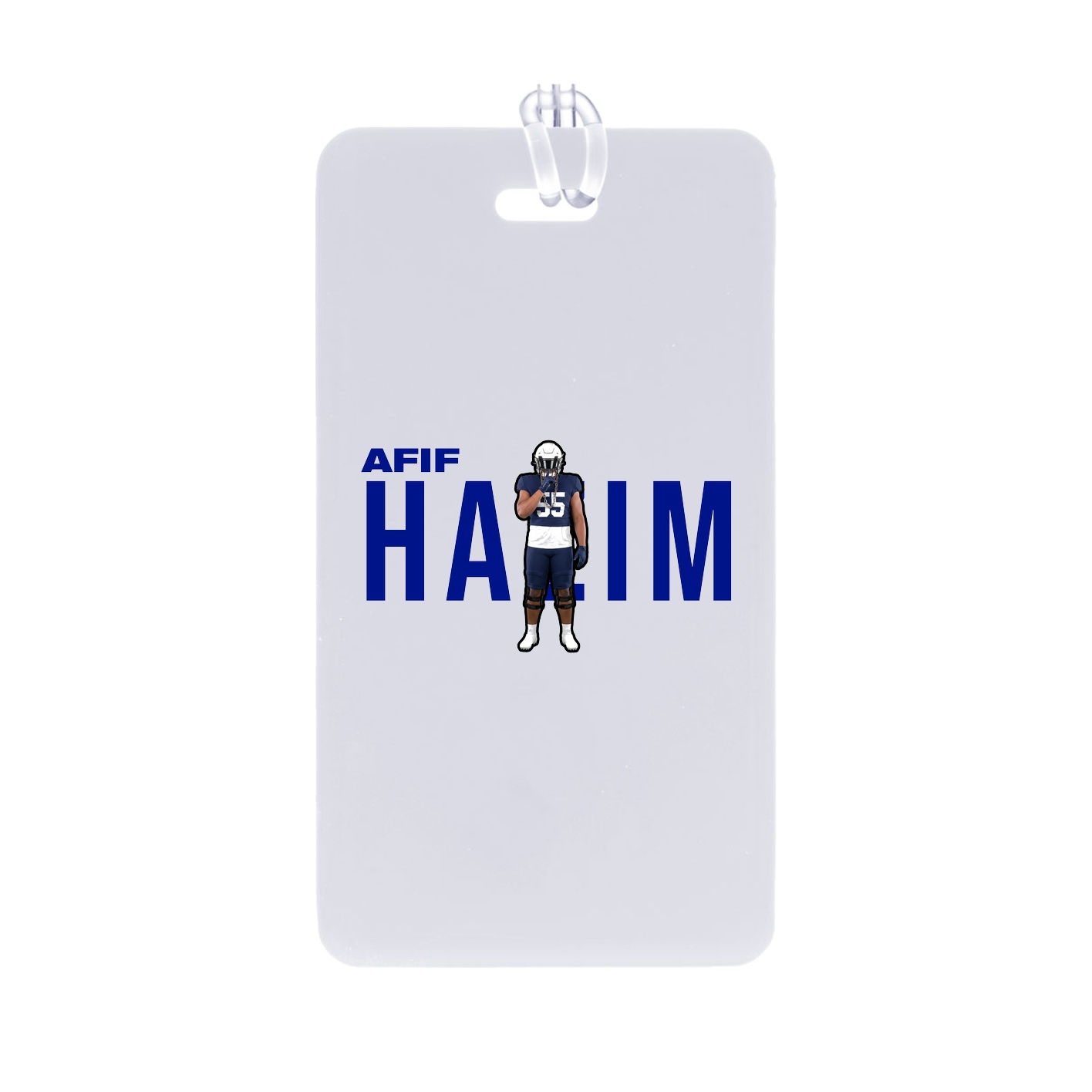Bag Tag — Player Name in Classic