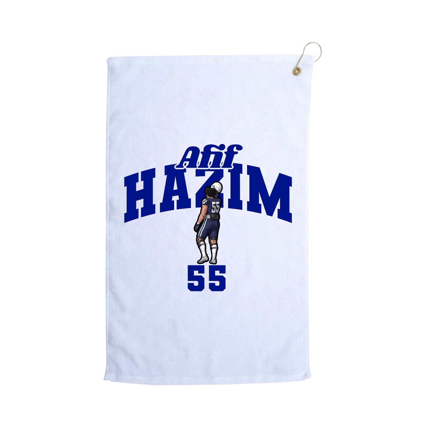 Golf Towel — Signature Arch in White