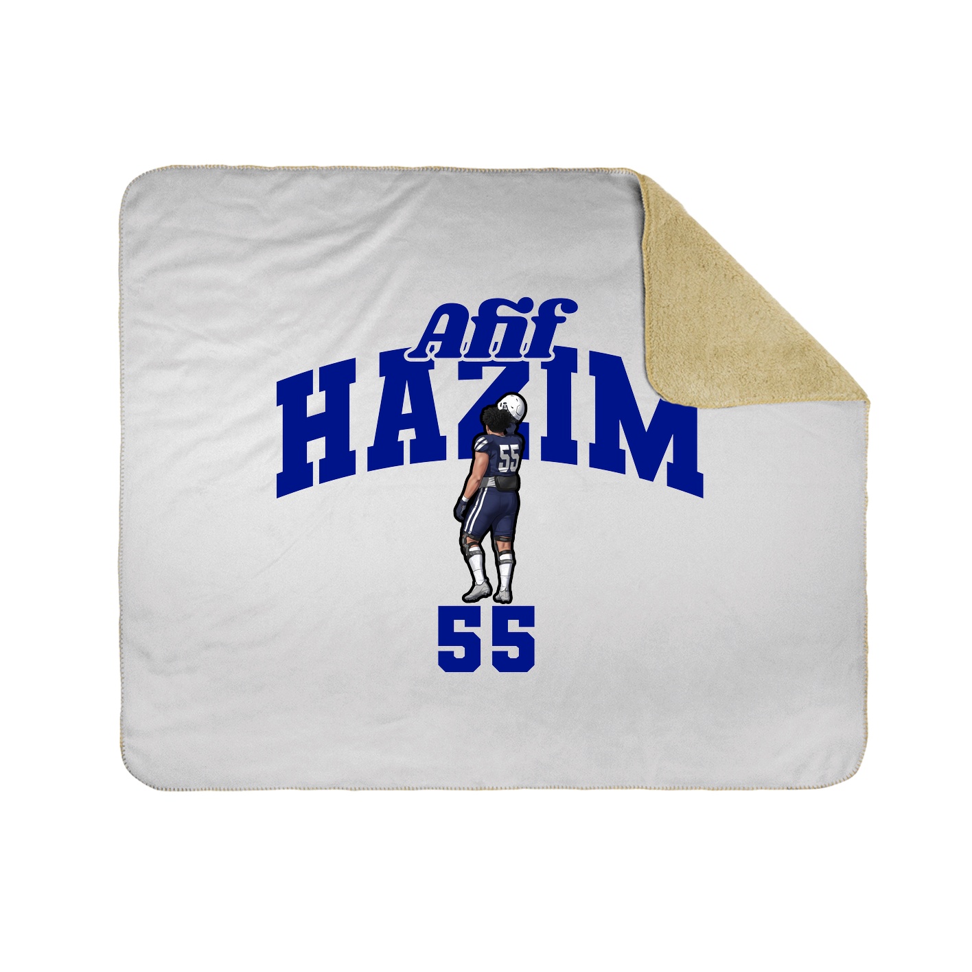 Throw Blanket — Signature Arch in White