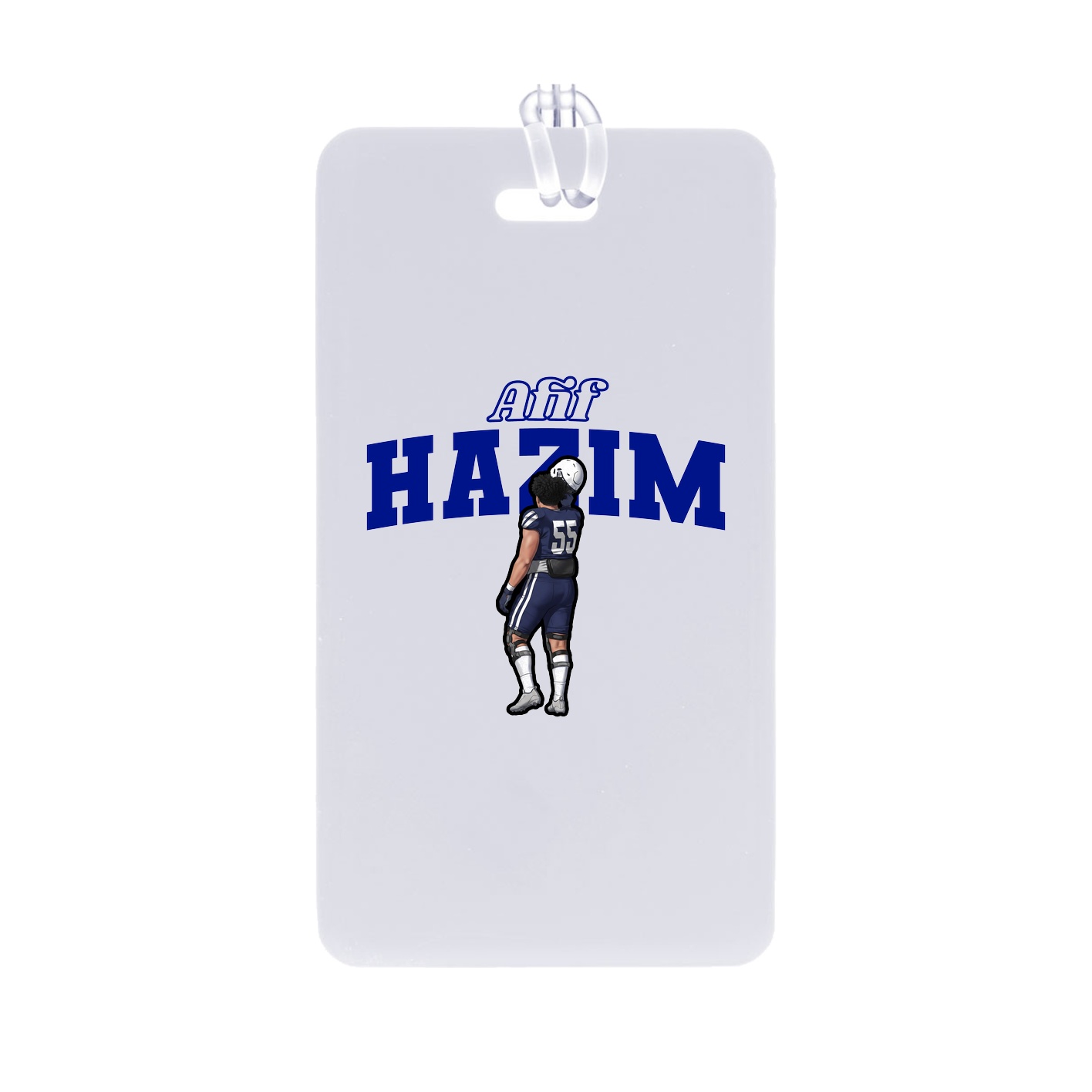 Bag Tag — Name Arch in Classic
