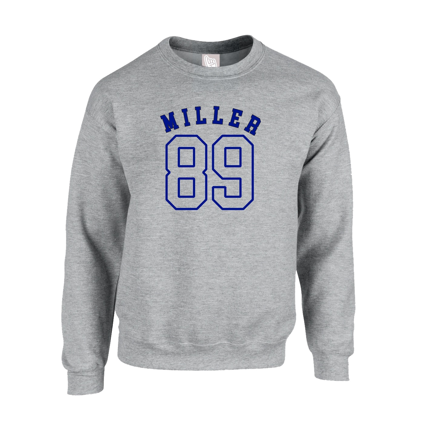 Fleece Crew — Shirsey Arch in Grey