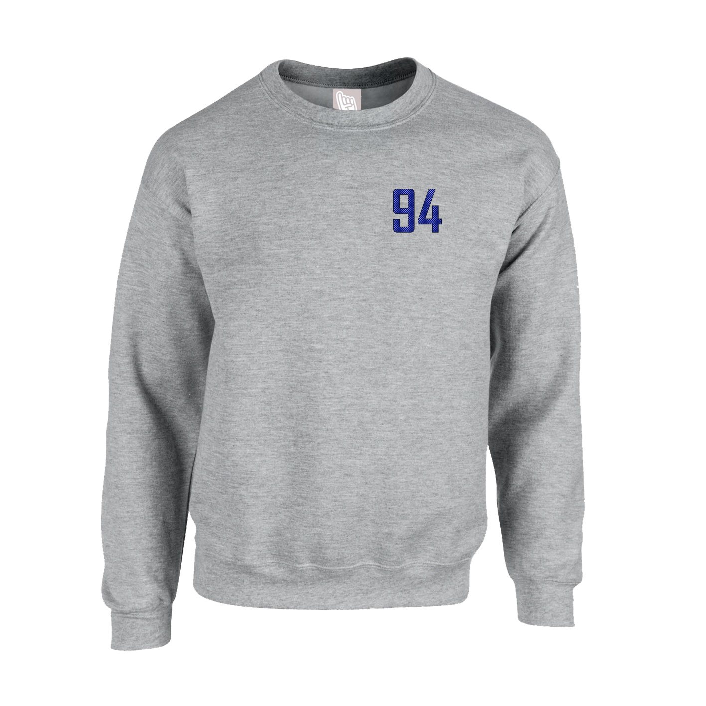Fleece Crew — Front Shirsy in Grey