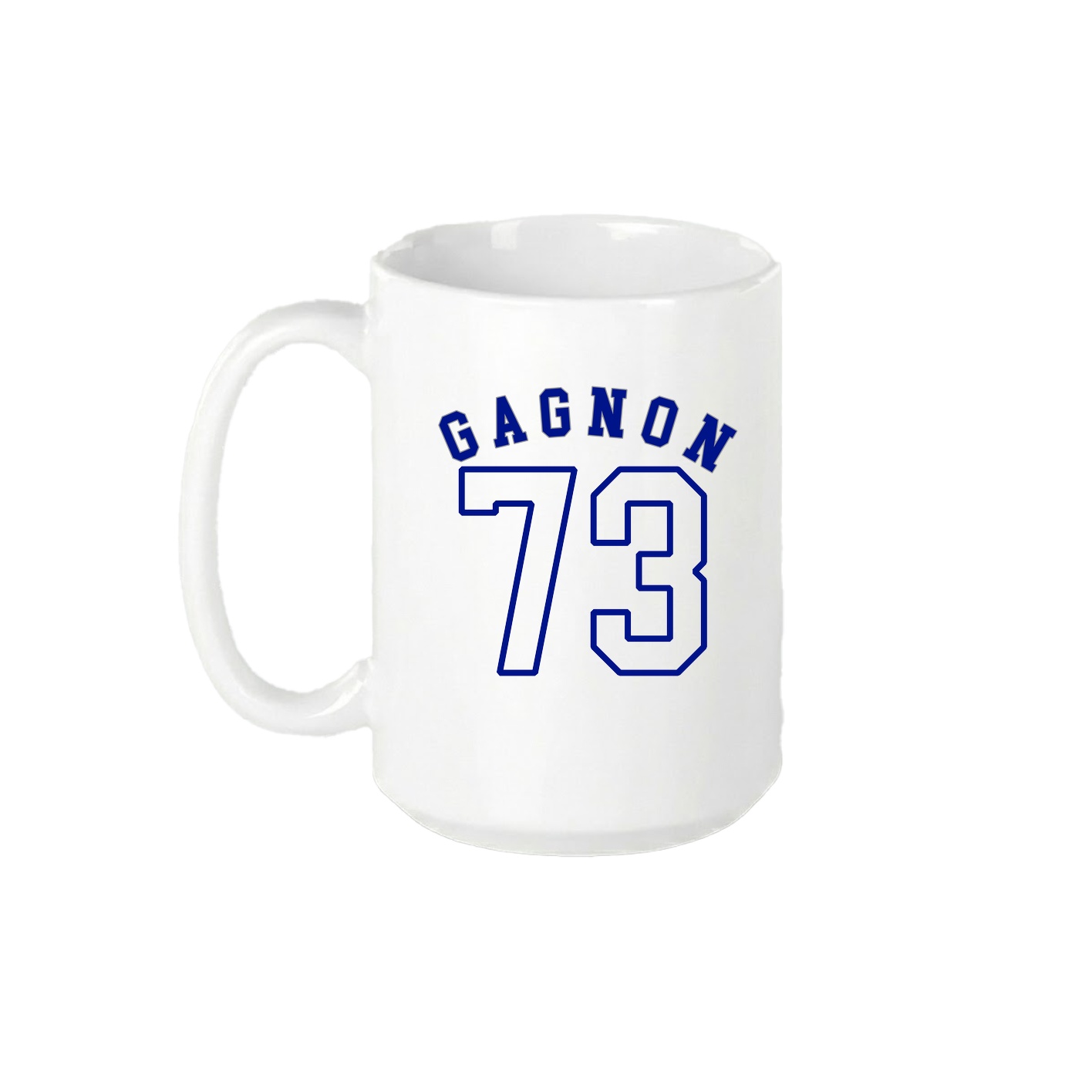15oz Coffee Mug — Shirsey Arch in White