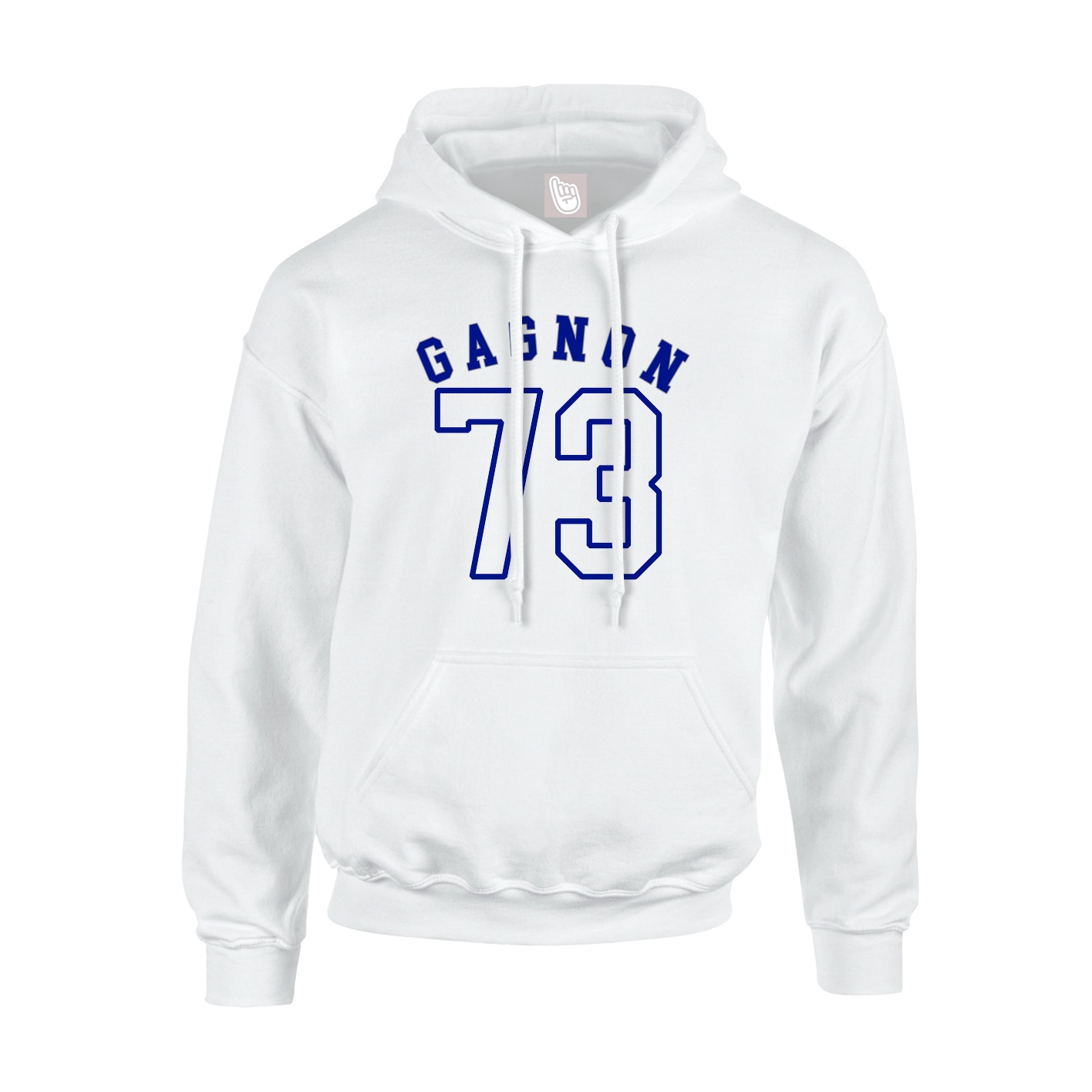 Hoodie — Shirsey Arch in White