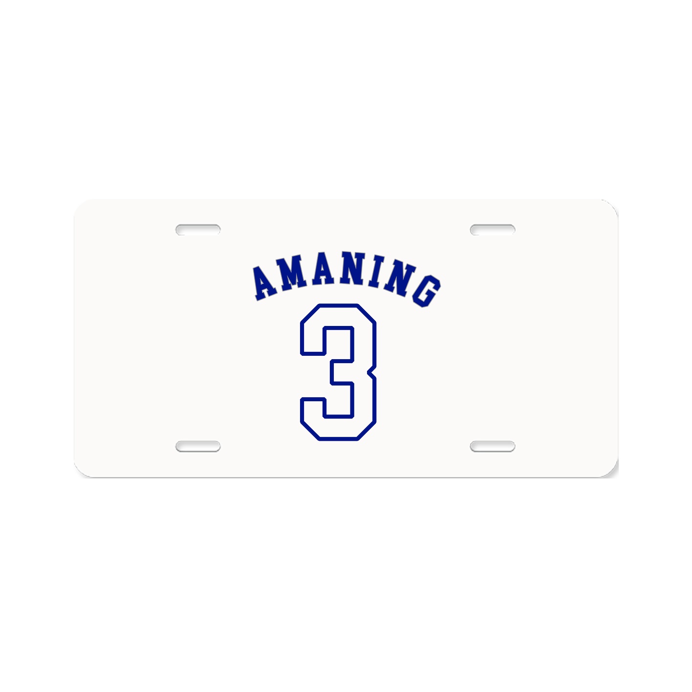 License Plate — Shirsey Arch in Classic