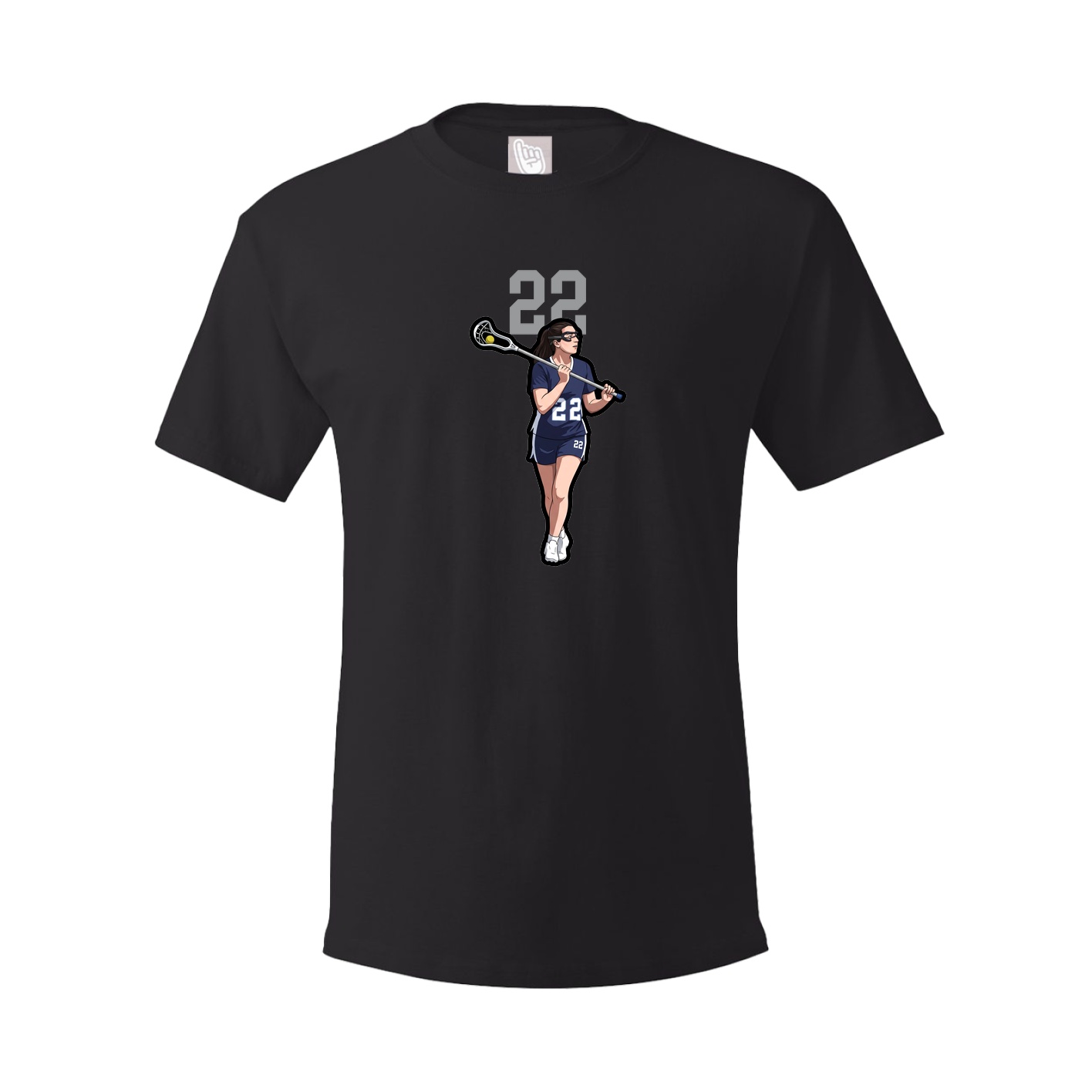Tee — Number Top in Black