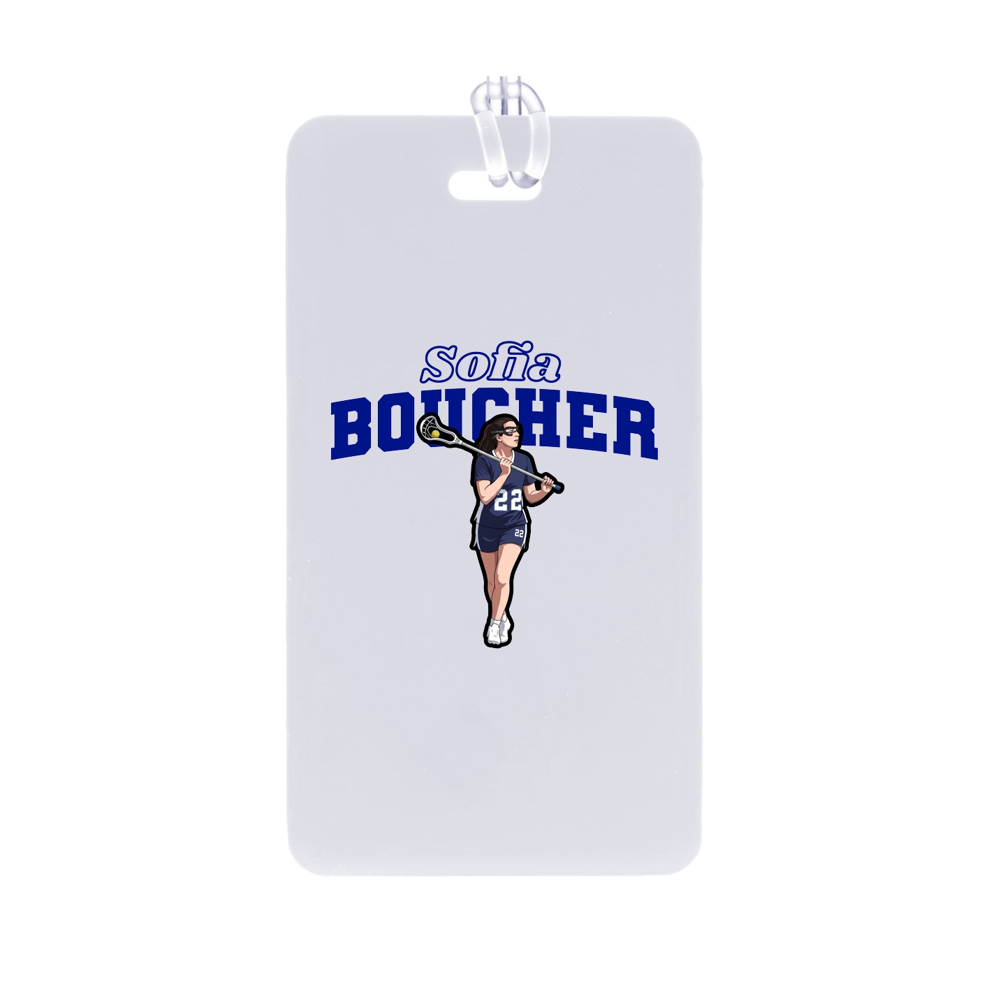 Bag Tag — Name Arch in Classic