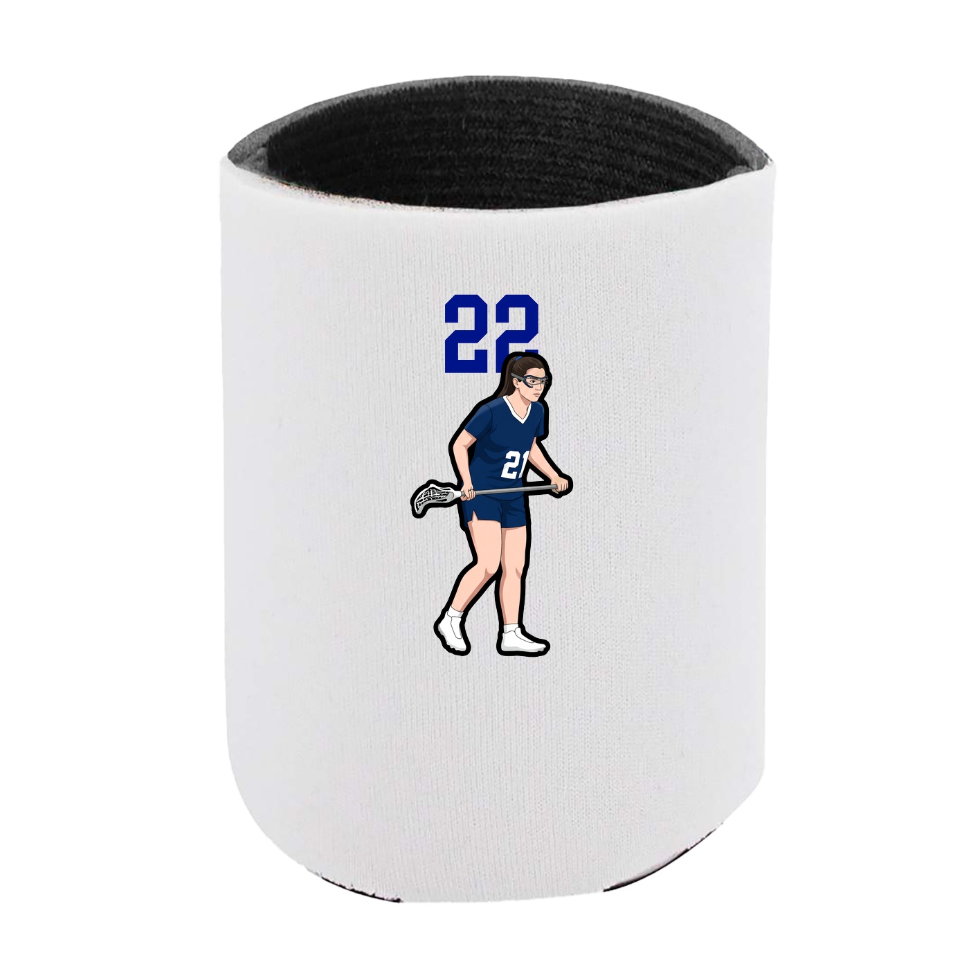 Can Holder — Number Top in White