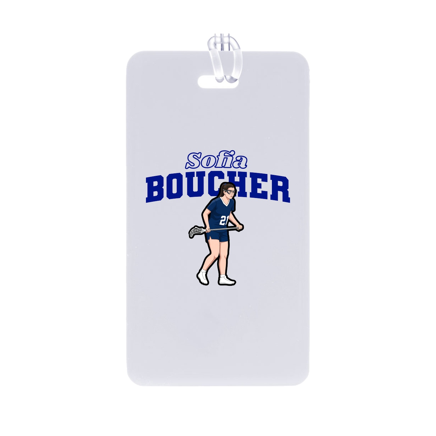 Bag Tag — Name Arch in Classic