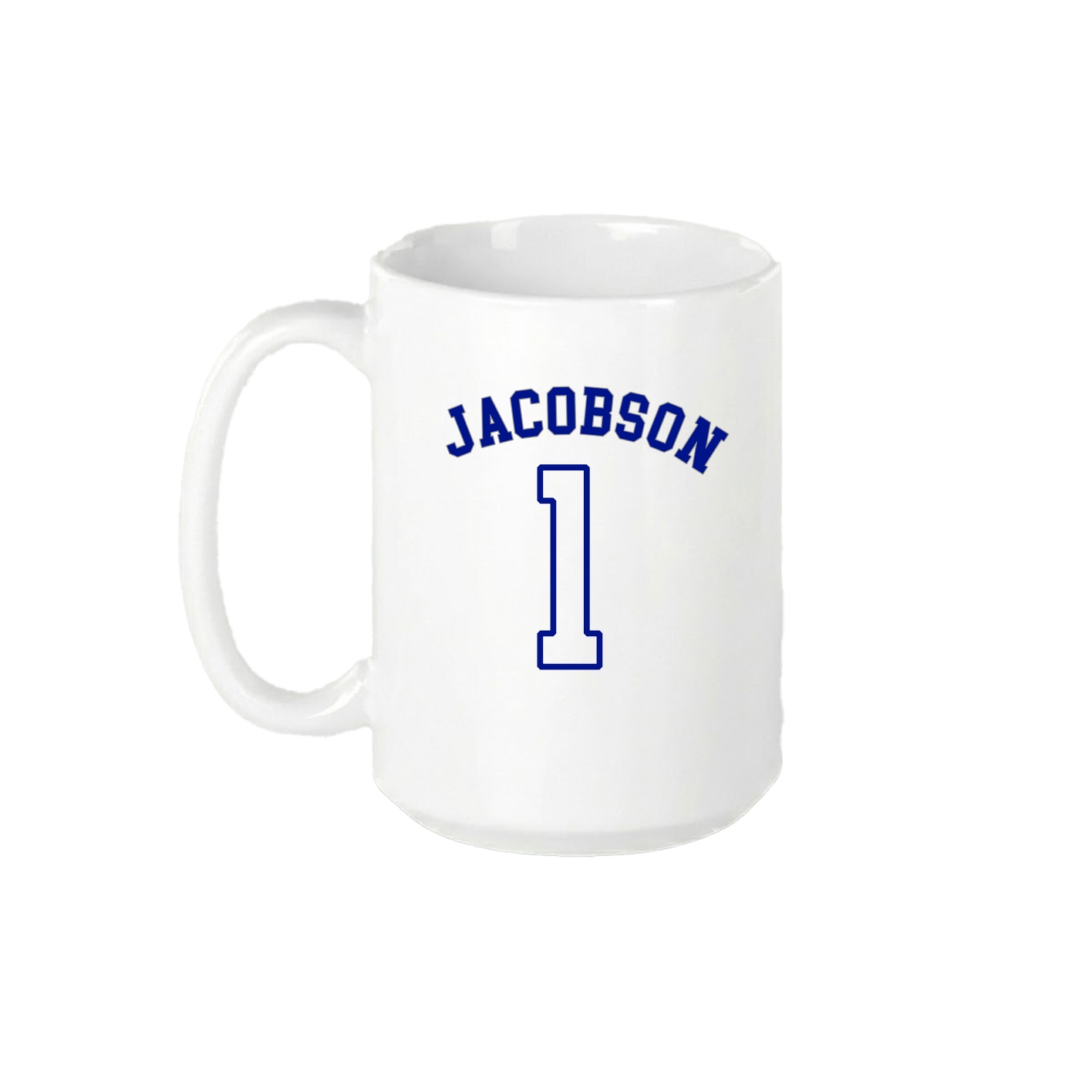 15oz Coffee Mug — Shirsey Arch in White