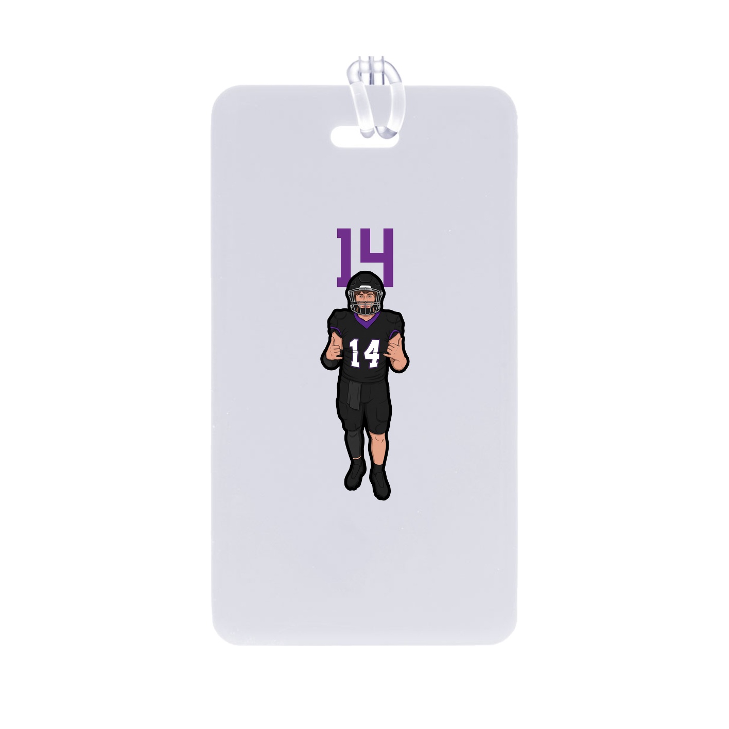 Bag Tag — Number Top in Classic
