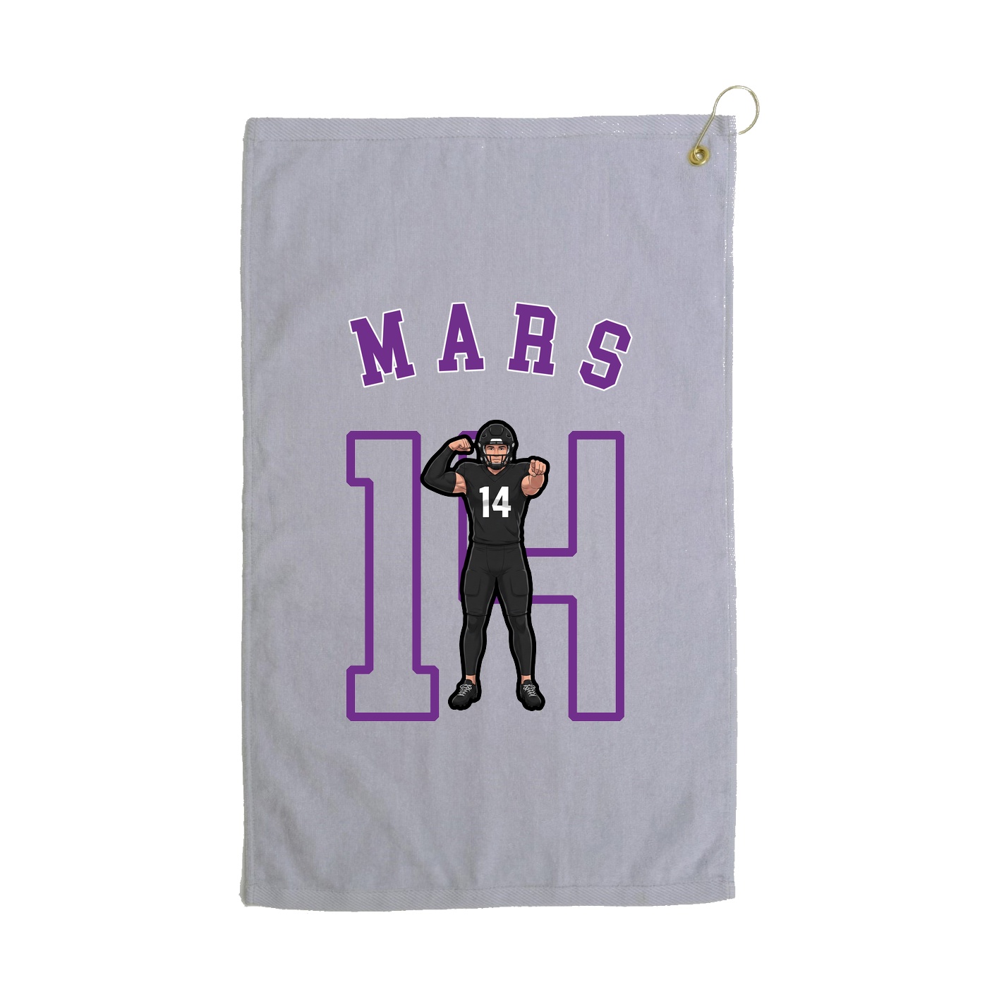 Golf Towel — Shirsey Arch in Grey