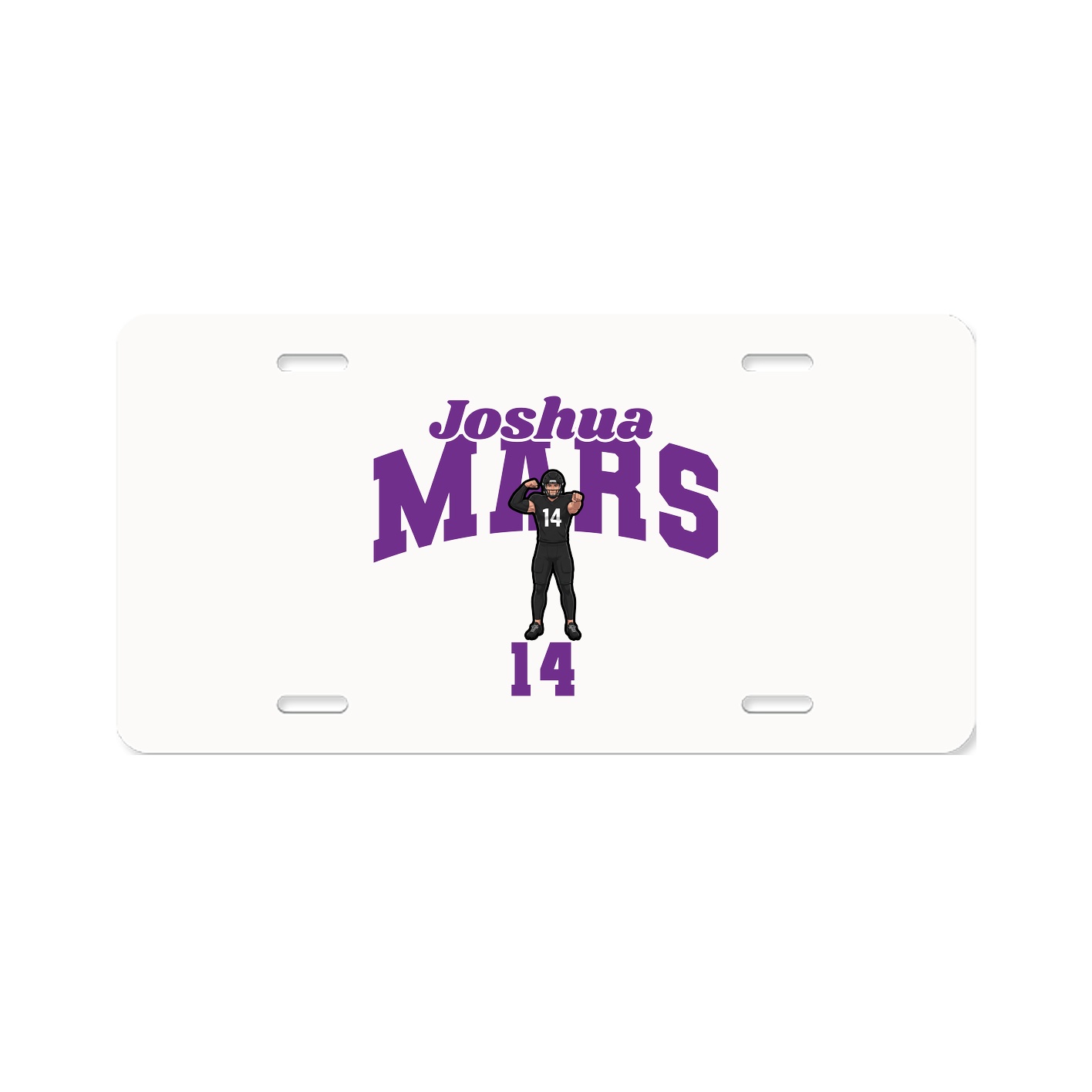 License Plate — Signature Arch in Classic