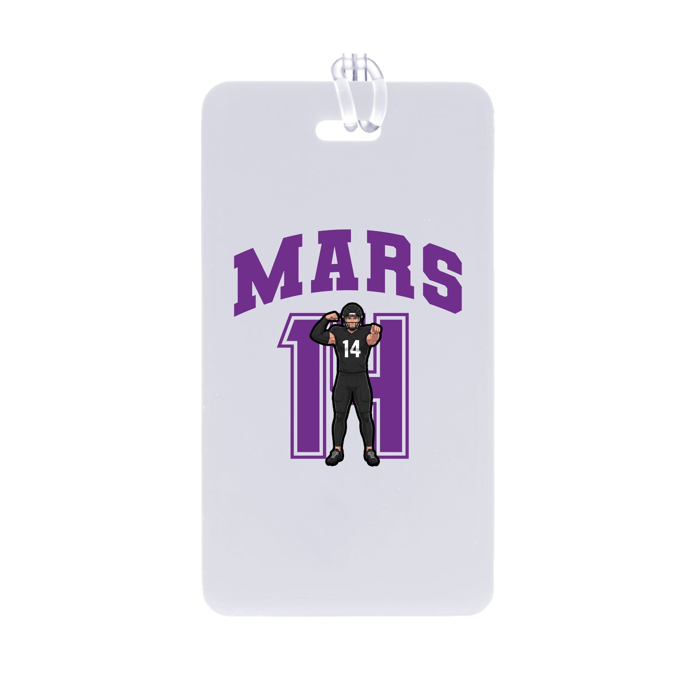 Bag Tag — Number in Classic
