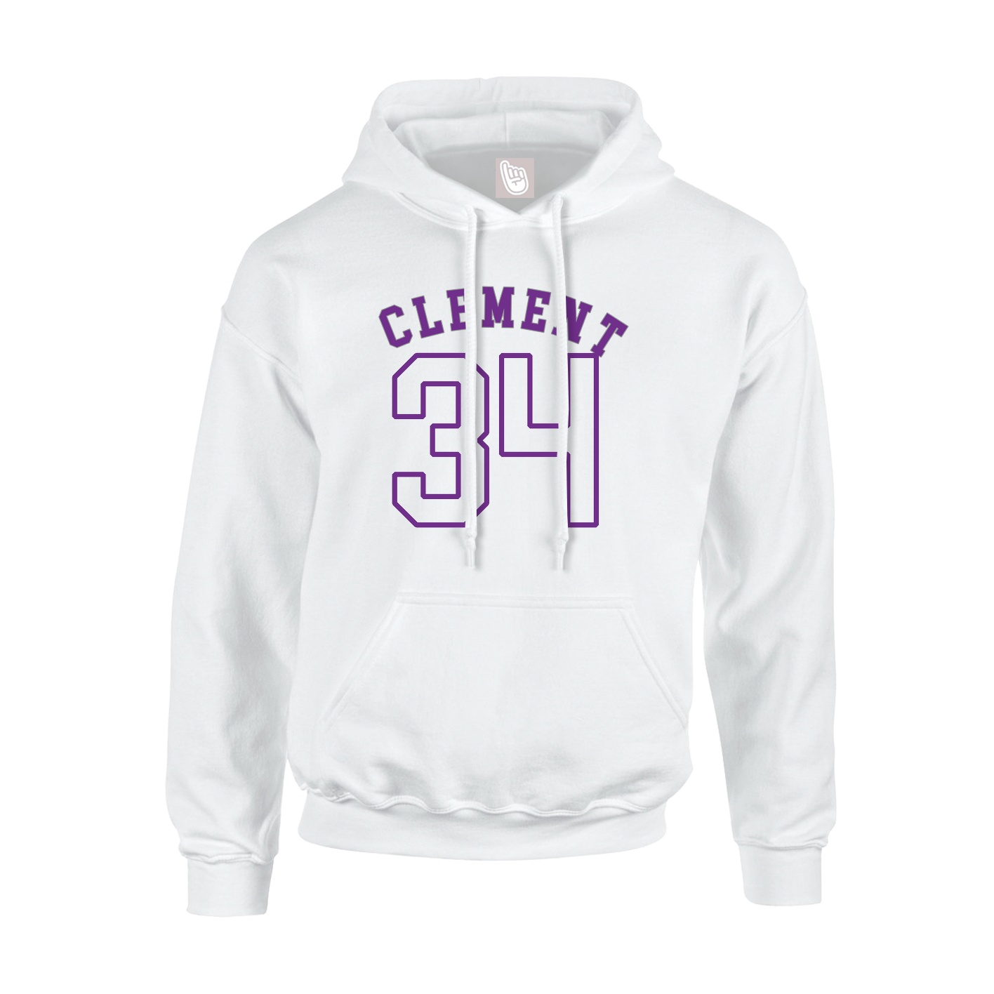 Hoodie — Shirsey Arch in White