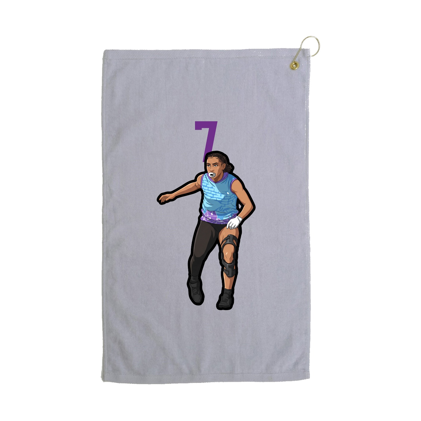 Golf Towel — Classic in Grey