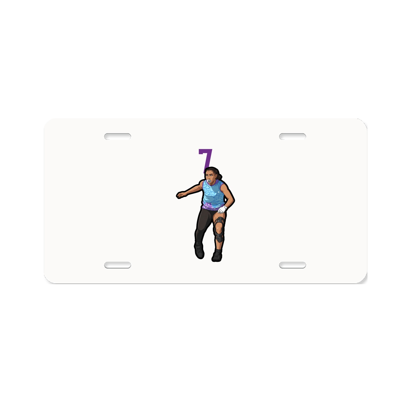 Aluminum License Plate