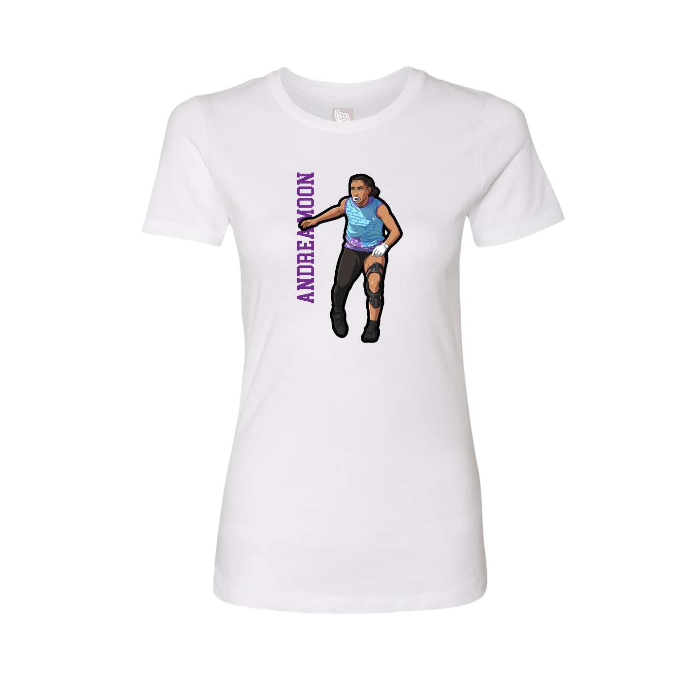 Fitted Women's Tee — Classic in White