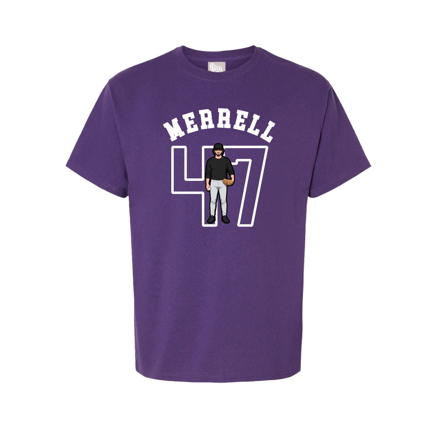 Youth Tee — Shirsey Arch in Purple