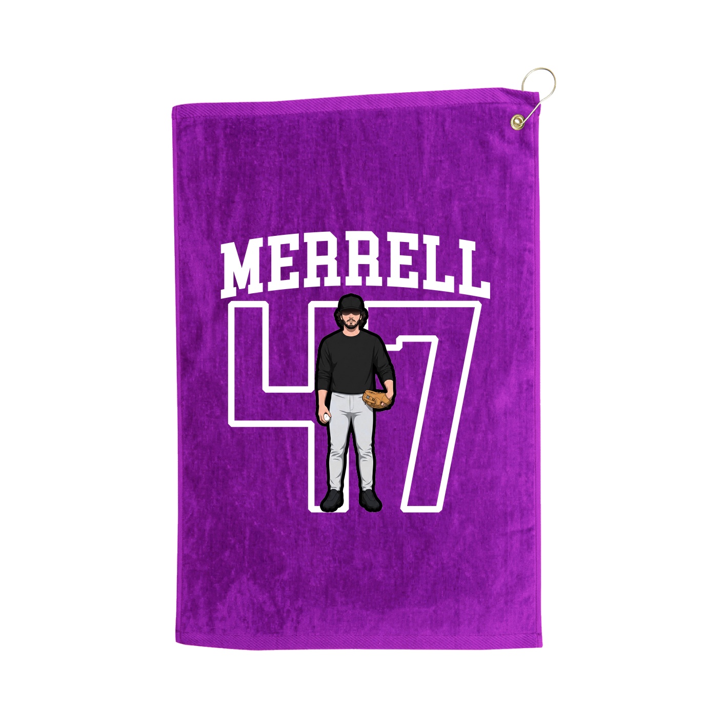 Golf Towel — Shirsey in Purple
