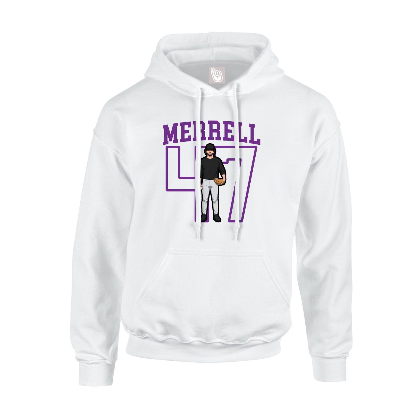Youth Hoodie — Shirsey in White