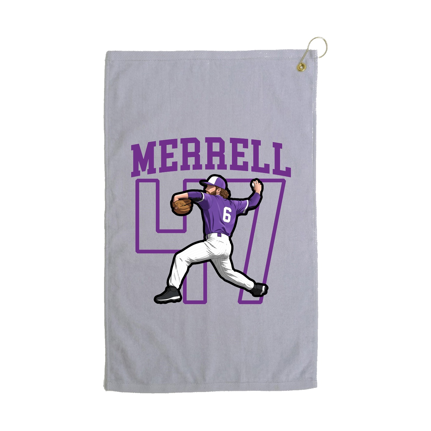 Terry Velour Golf Towel
