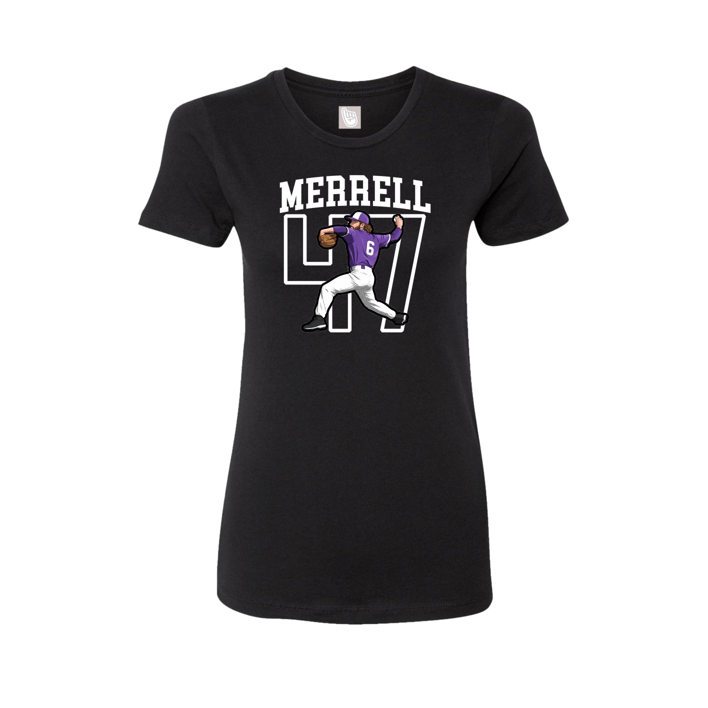 Fitted Women's Tee — Shirsey in Black