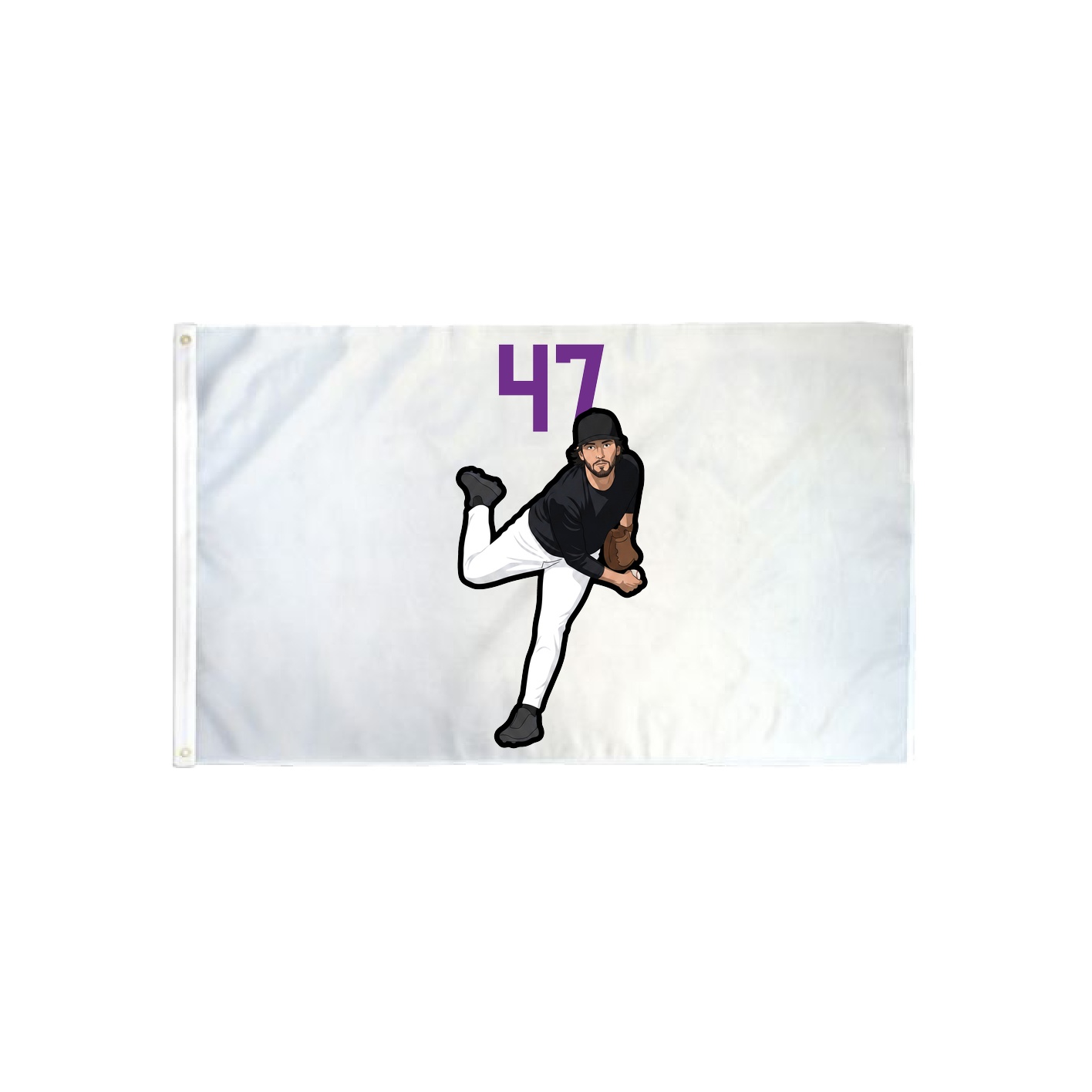 3x5 Flag — Number Top in Classic