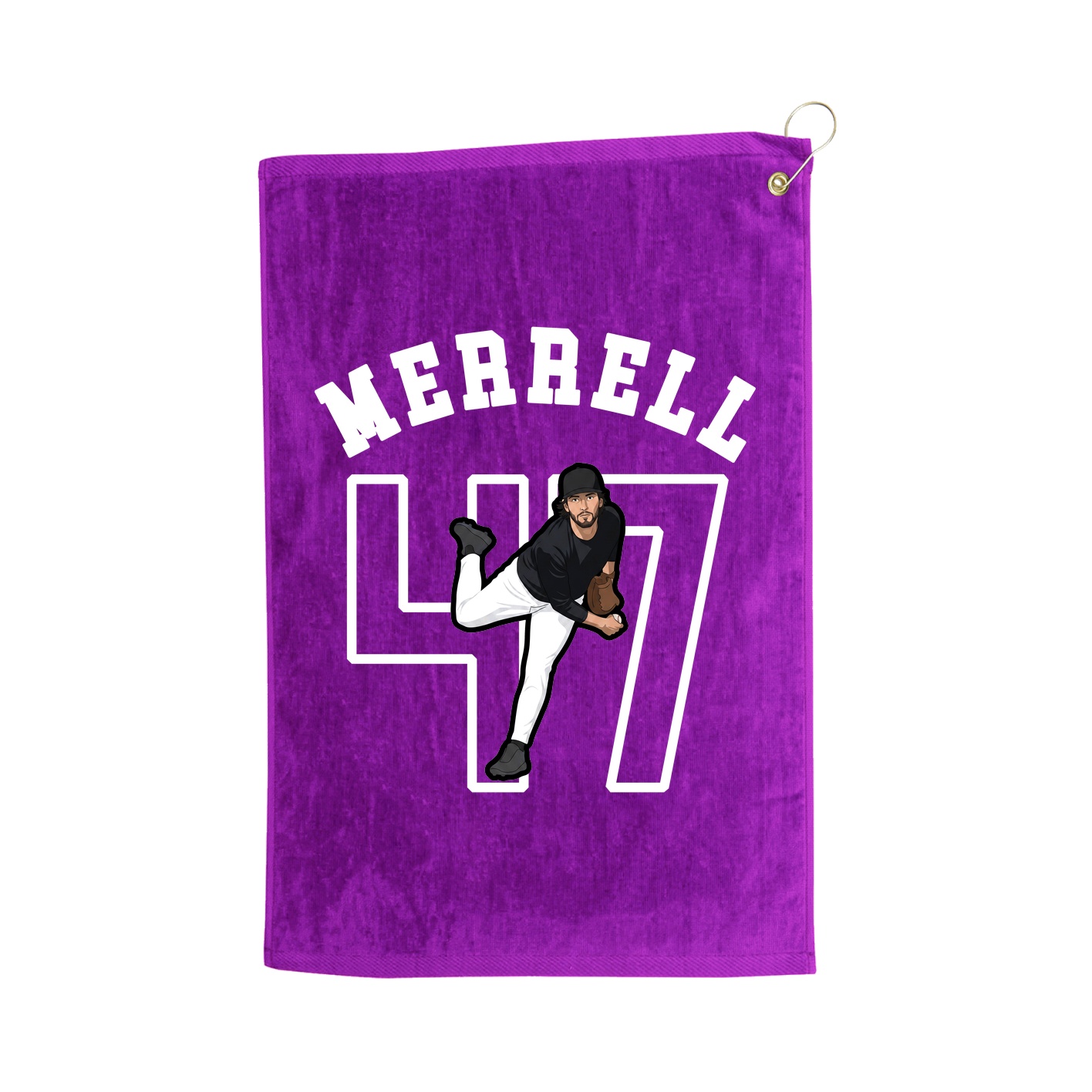 Golf Towel — Shirsey Arch in Purple