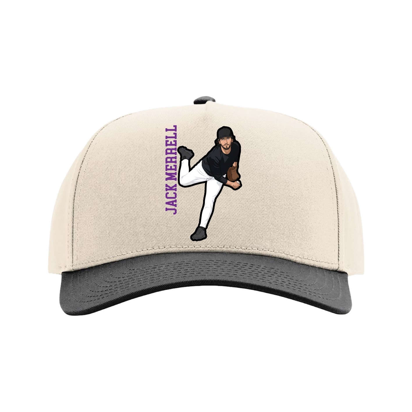 Full Fabric Five-Panel Champ Cap
