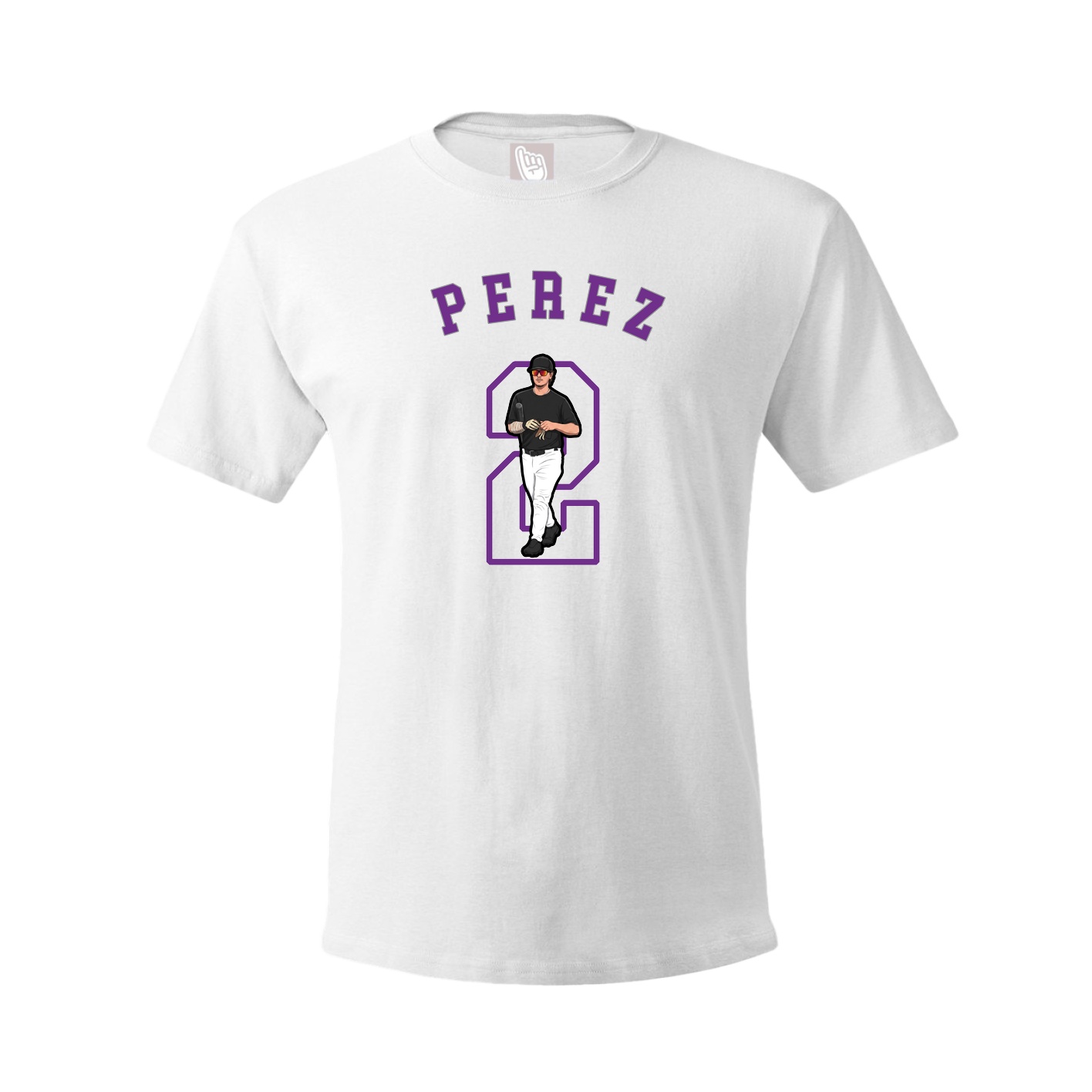 Tee — Shirsey Arch in White