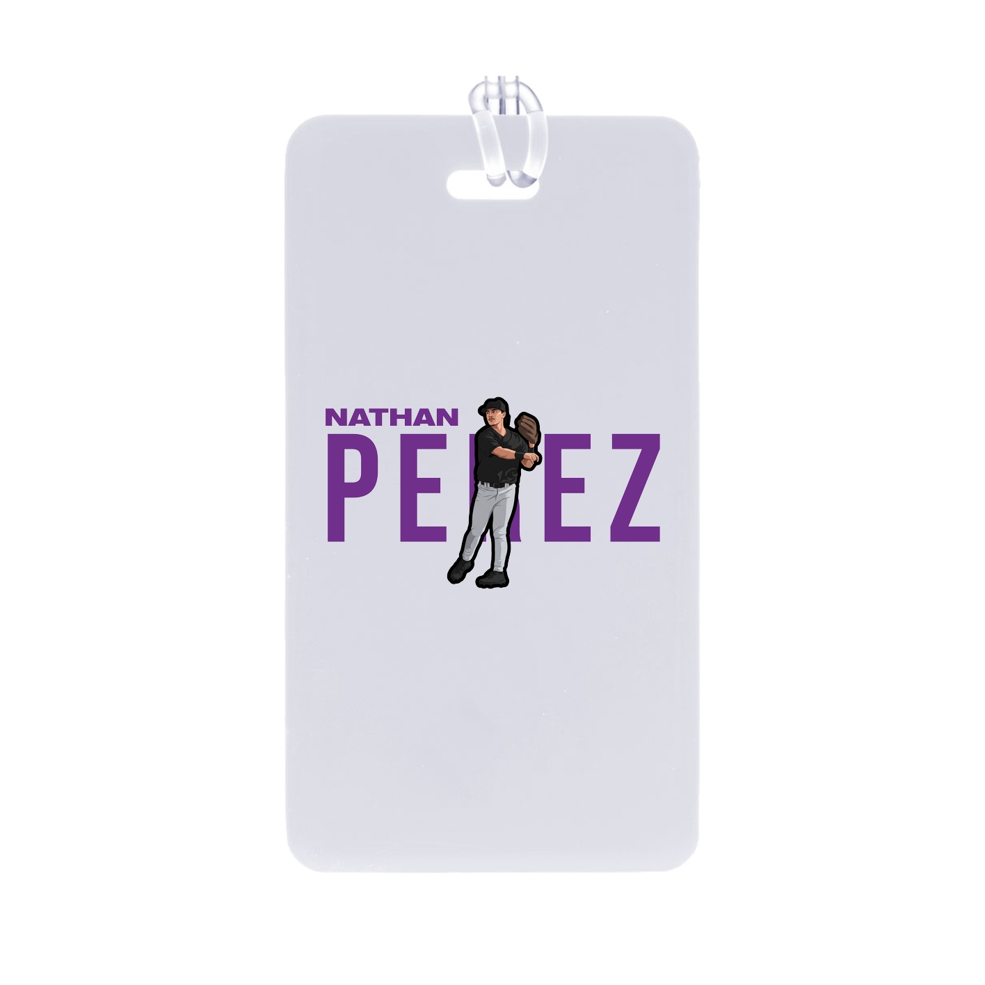 Bag Tag — Player Name in Classic