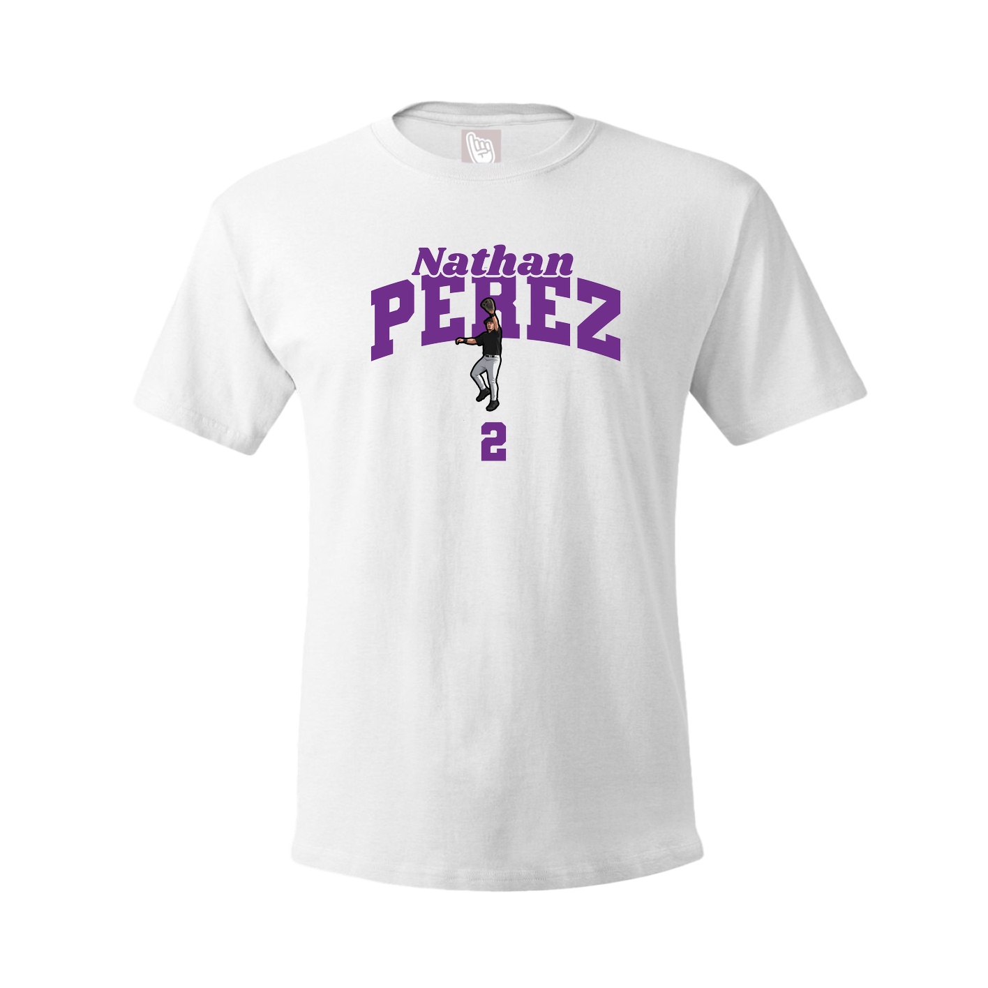 Youth Tee — Signature Arch in White