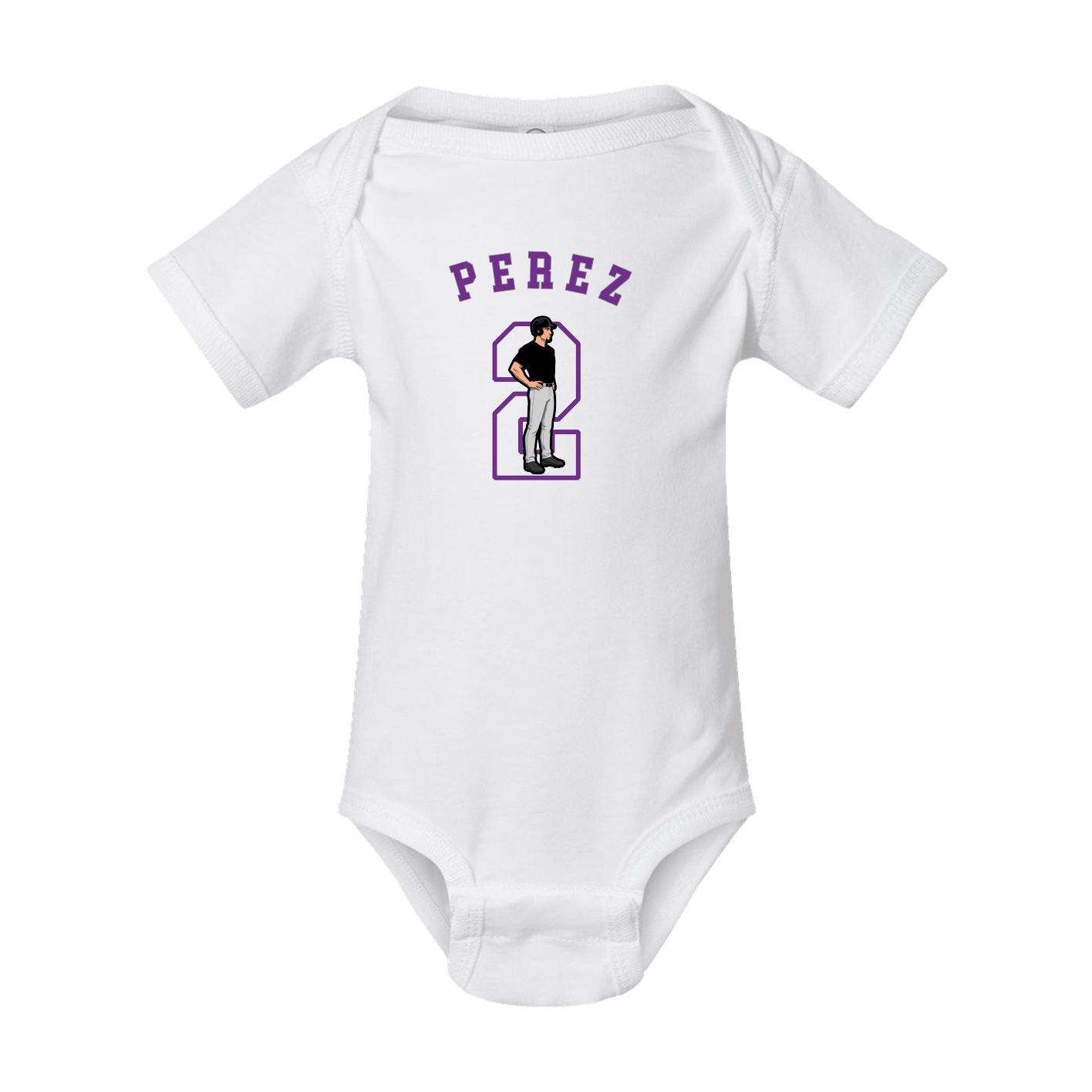 Baby Onesie — Shirsey Arch in White