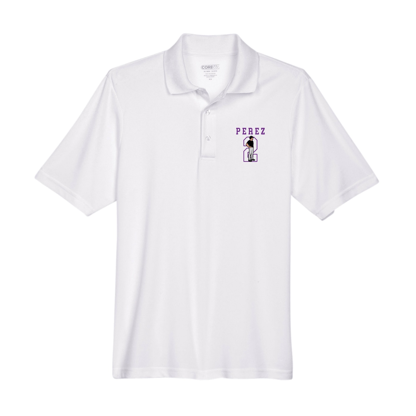 Performance Polo — Shirsey in White