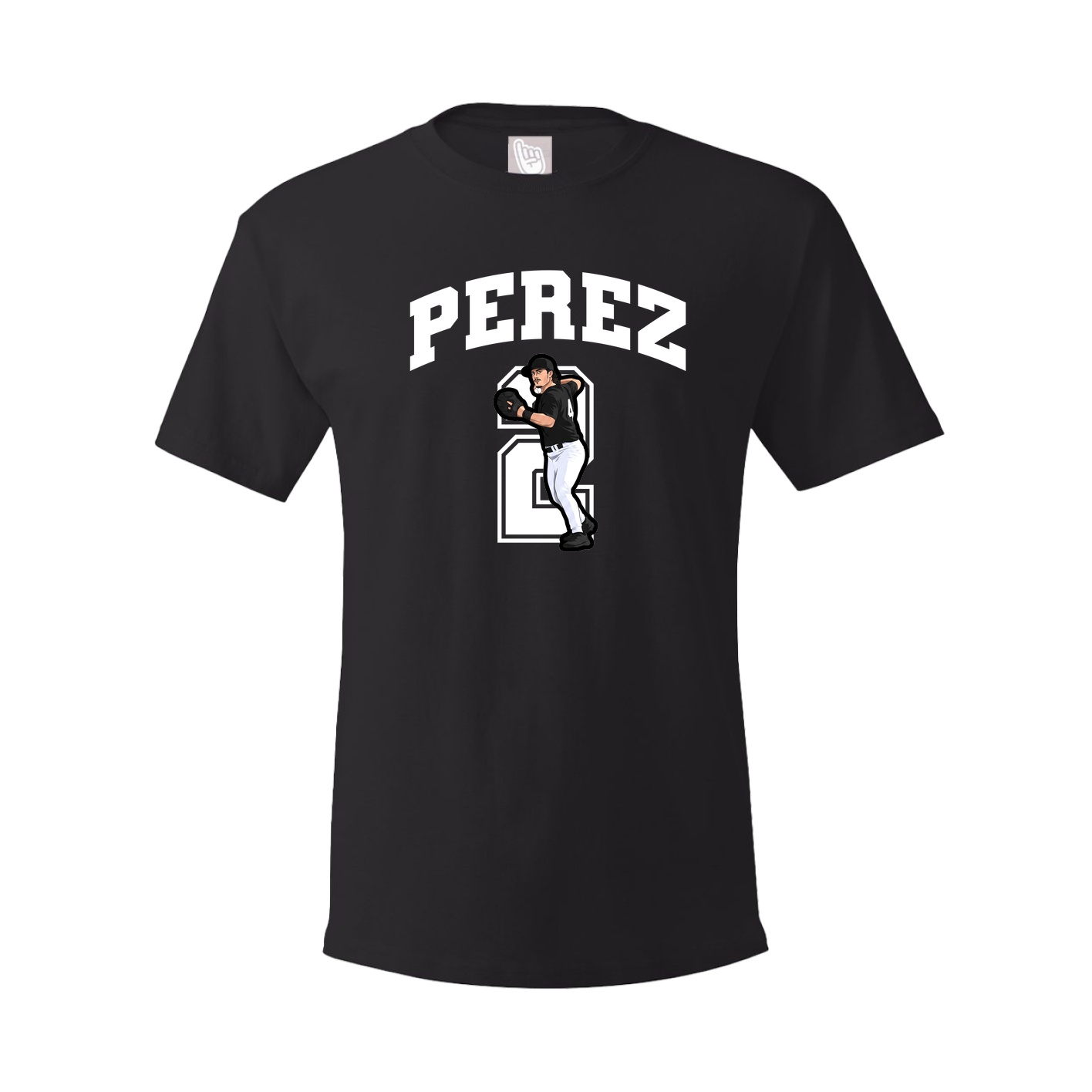Youth Tee — Number in Black