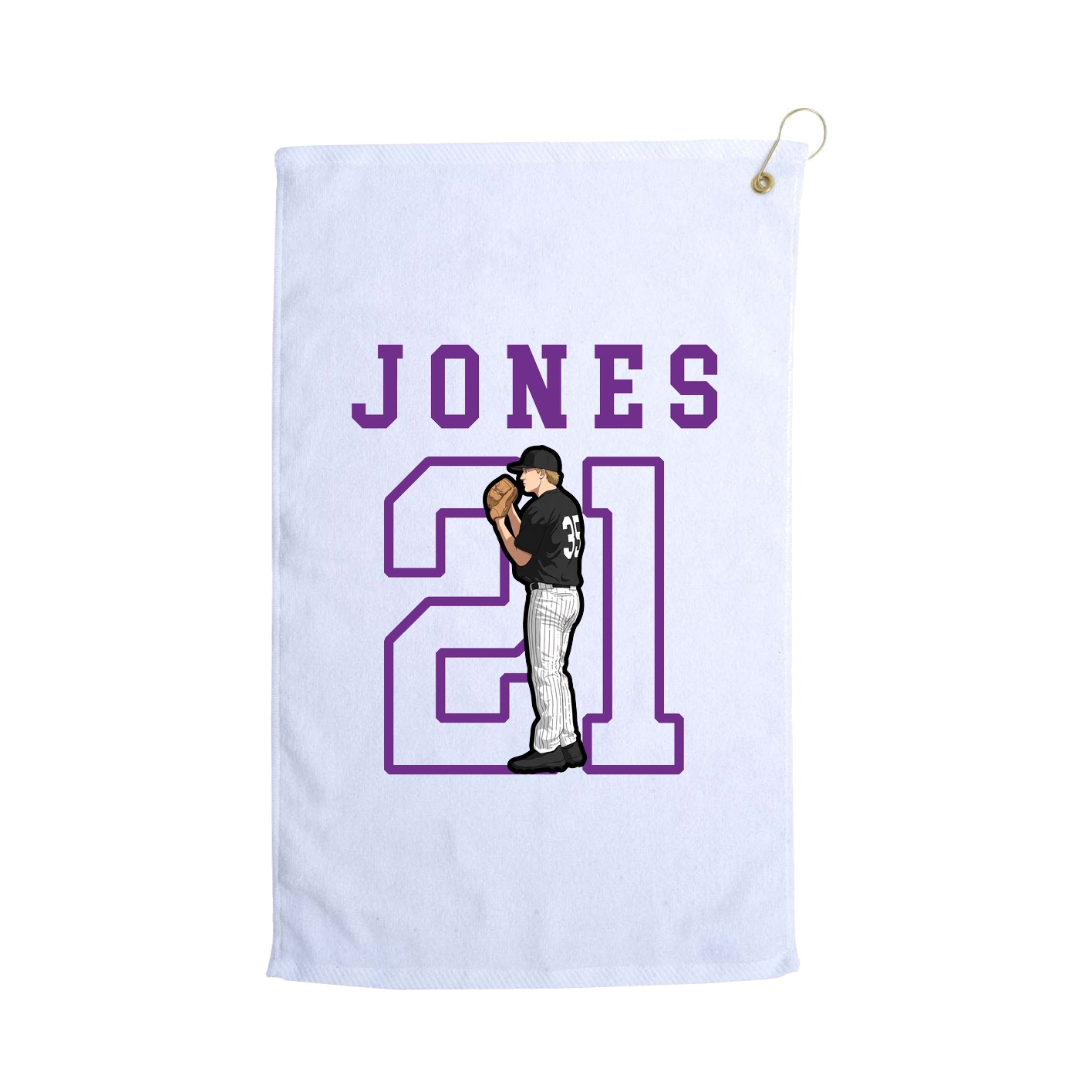 Golf Towel — Shirsey in White