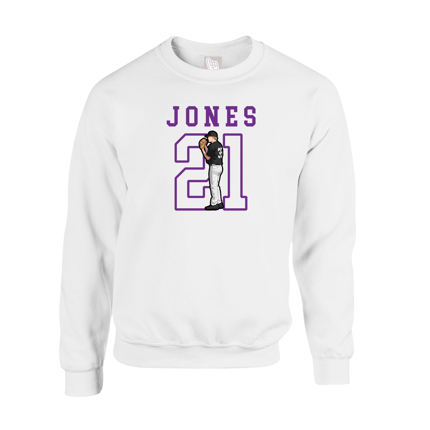 Fleece Crew — Shirsey in White