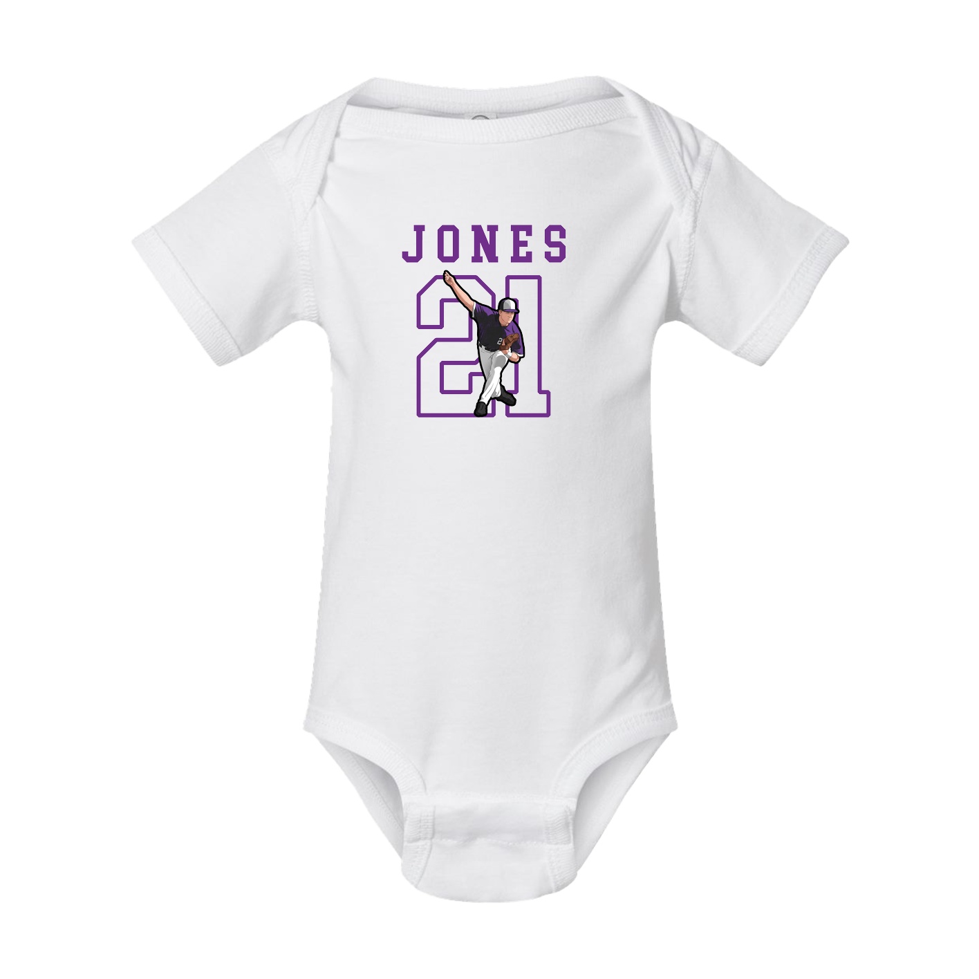 Baby Onesie — Shirsey in White