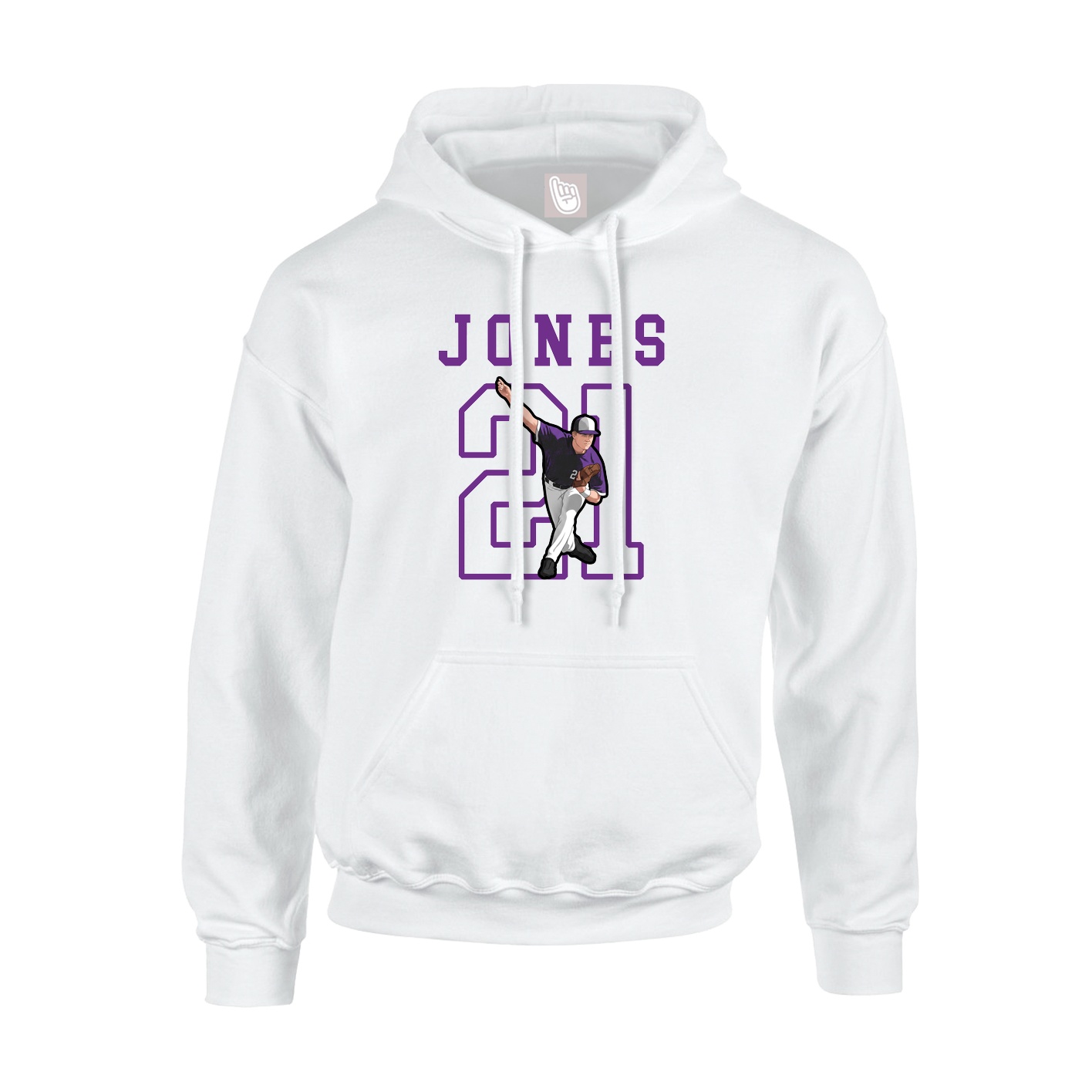 Youth Hoodie — Shirsey in White