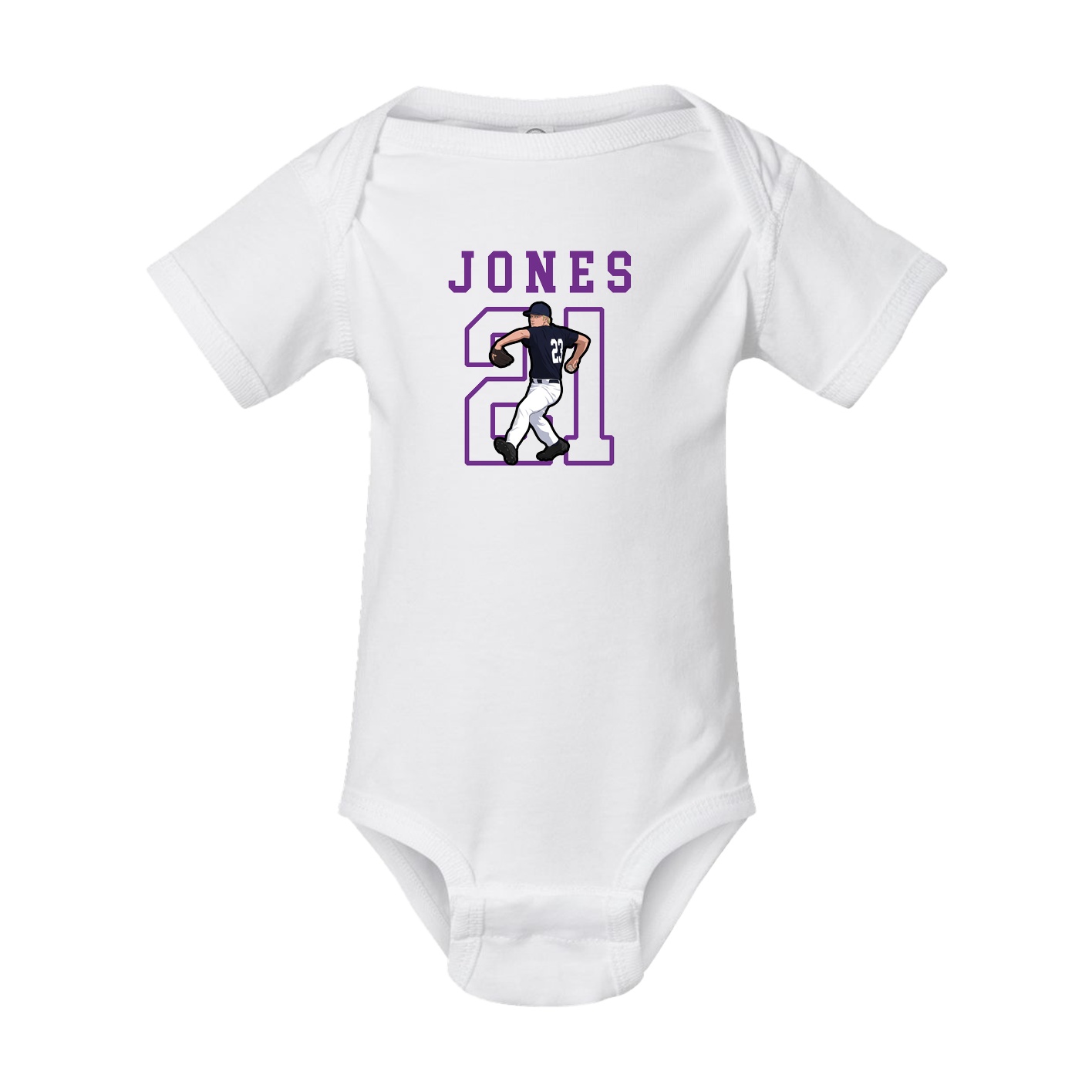 Baby Onesie — Shirsey in White
