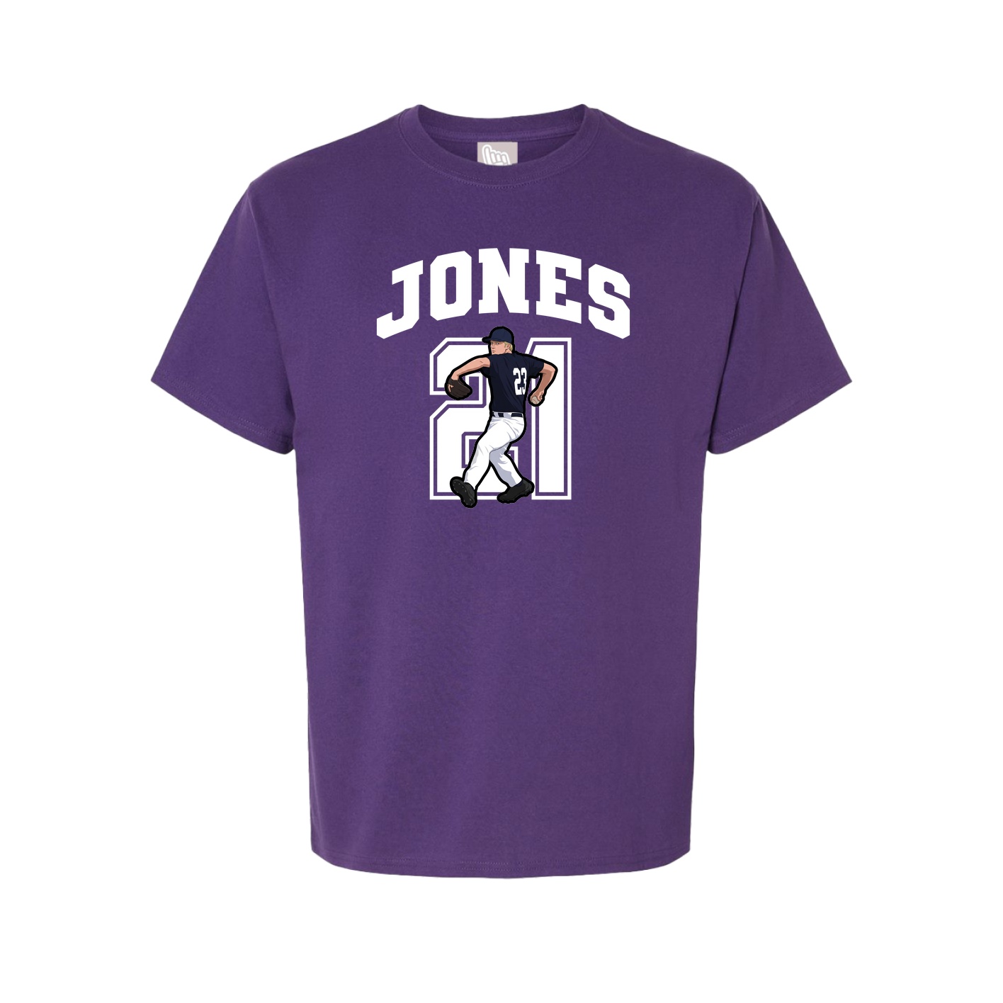 Tee — Number in Purple