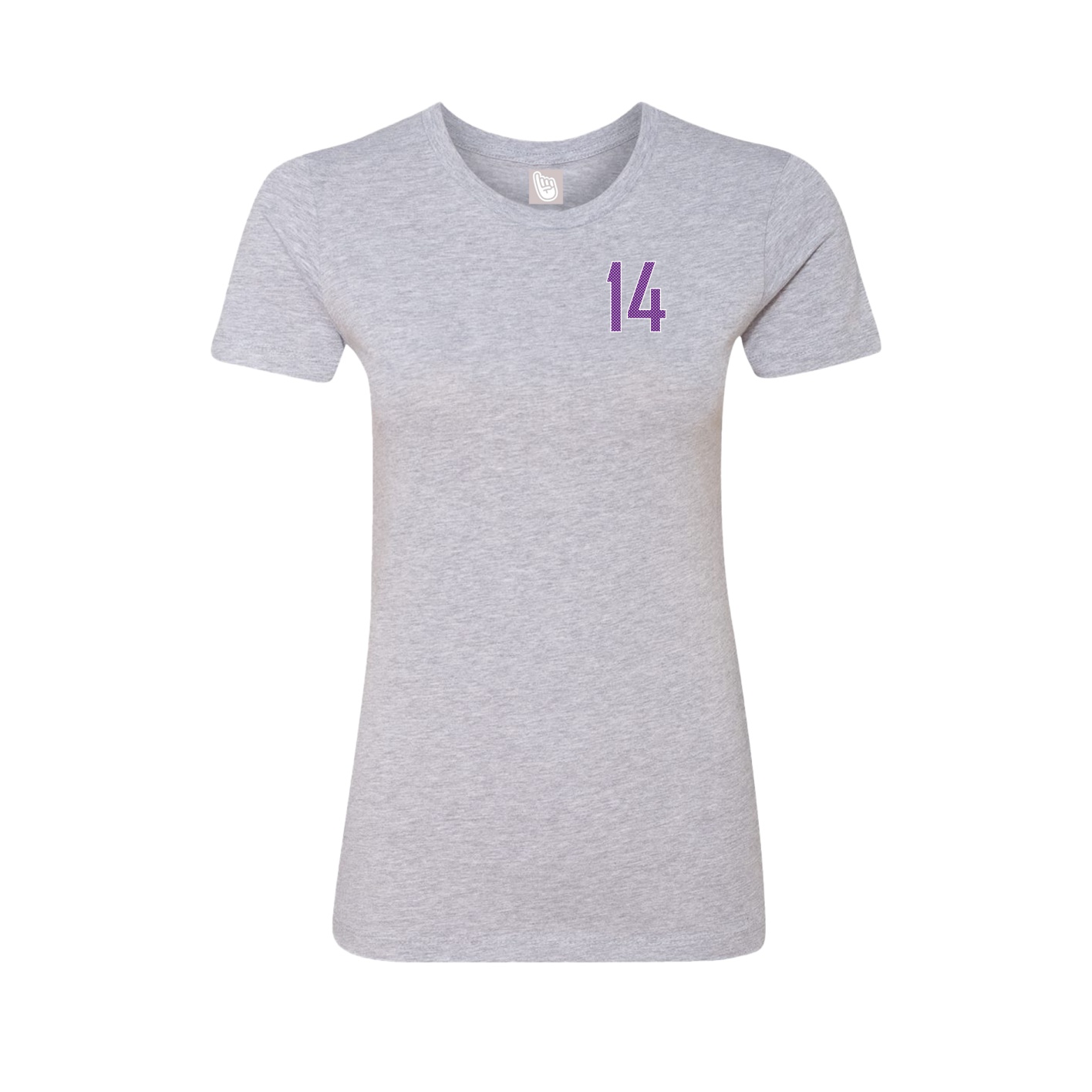 Womens Tee — Front Shirsy in Grey