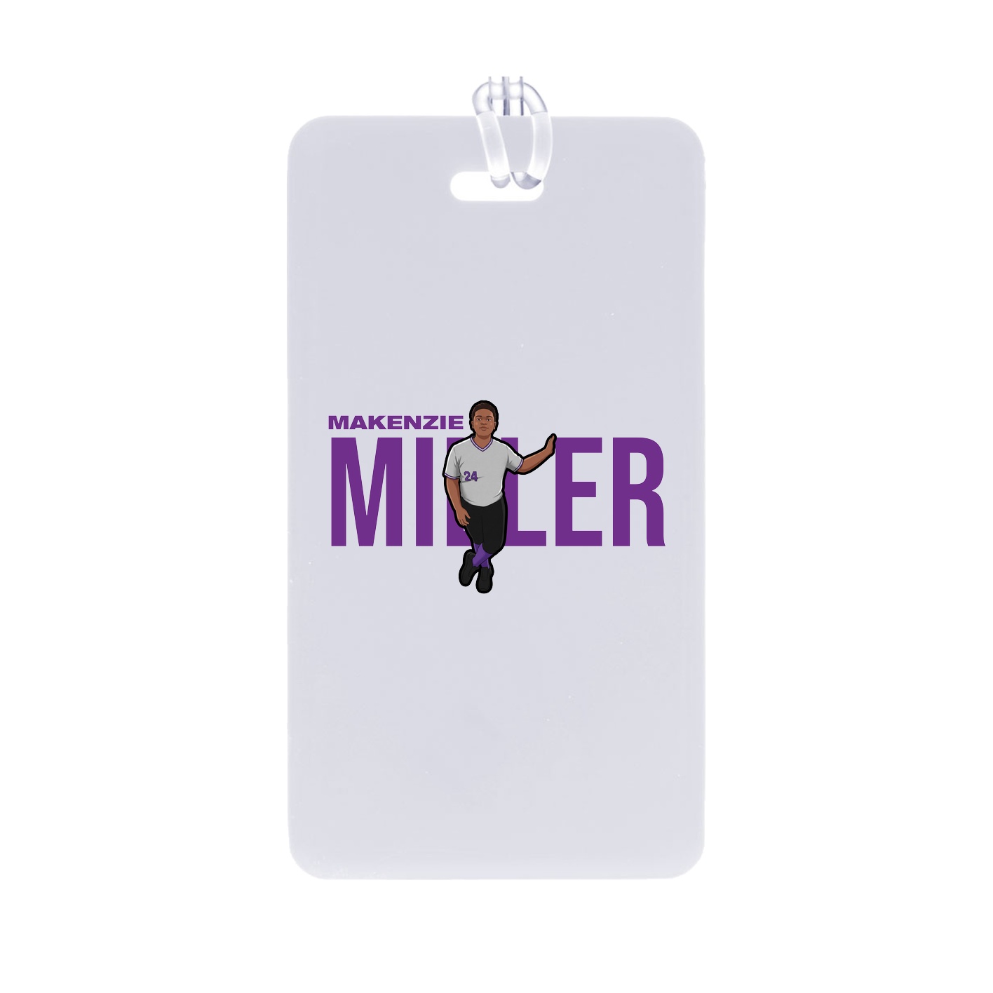 Bag Tag — Player Name in Classic