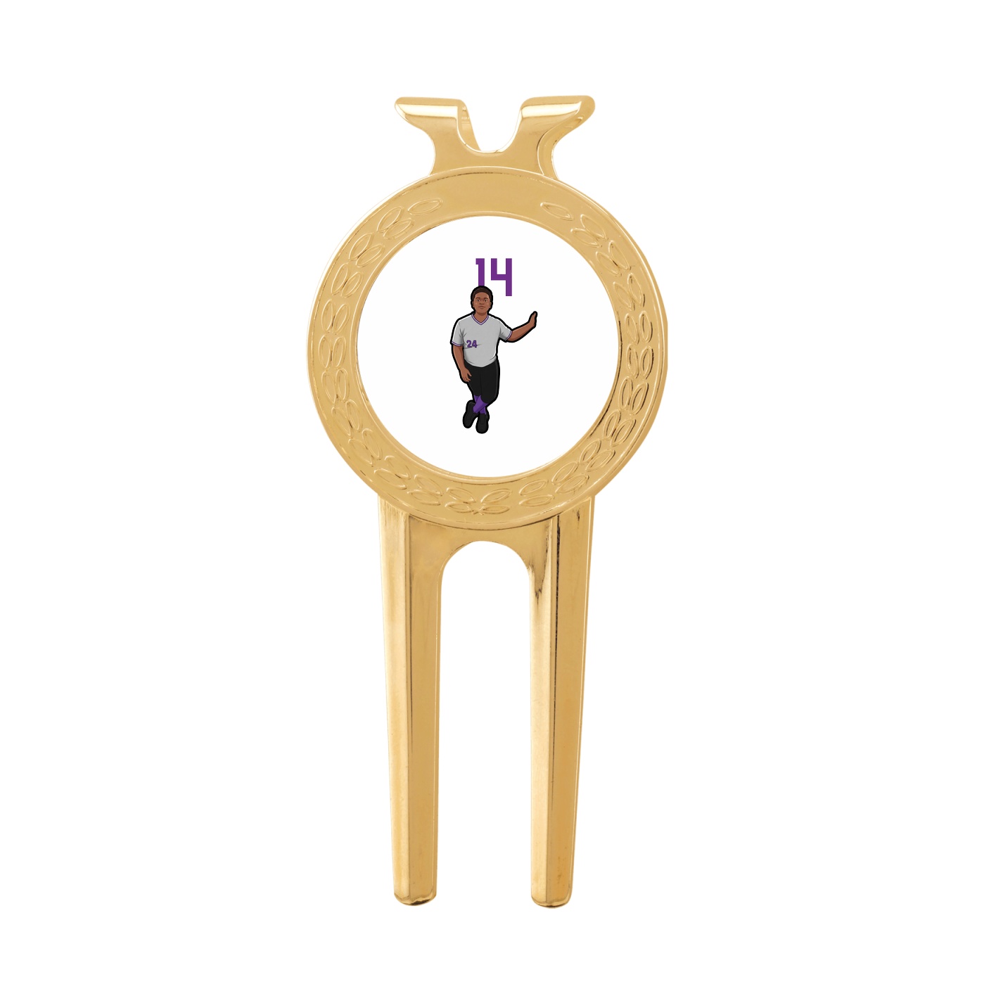 Divot Tool with Ball Marker — Number Top in Classic