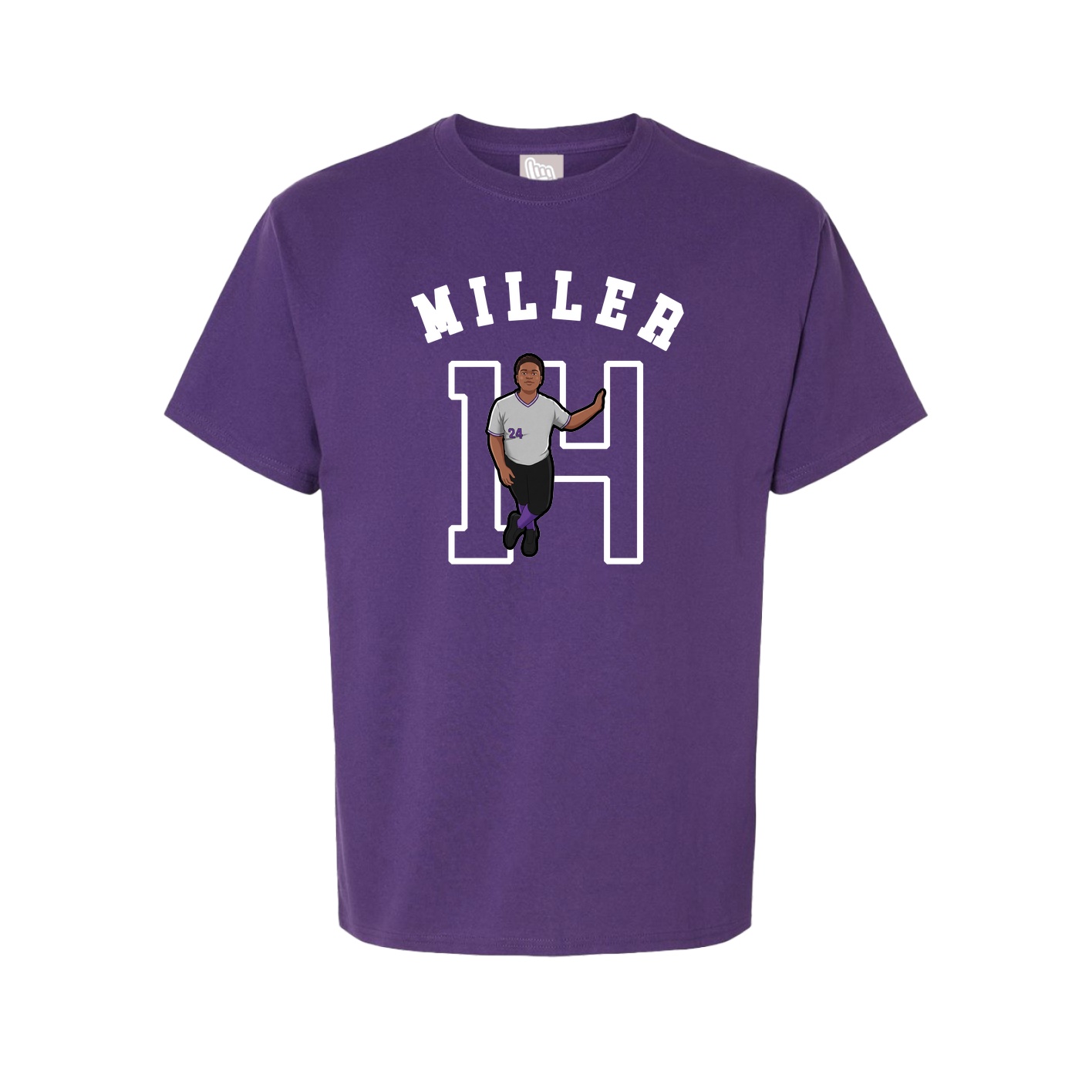 Youth Tee — Shirsey Arch in Purple