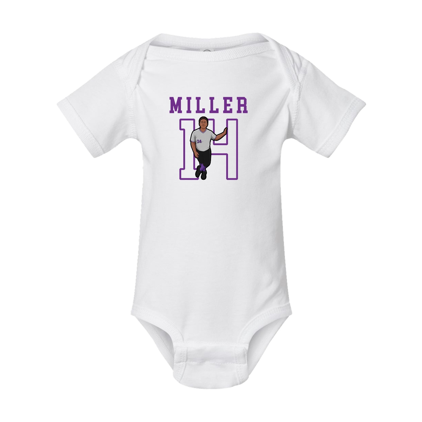 Baby Onesie — Shirsey in White