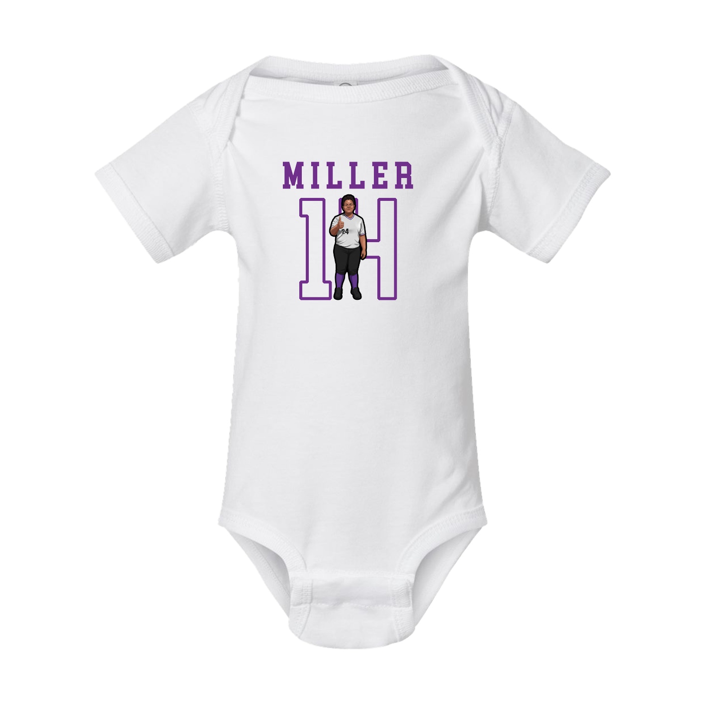 Baby Onesie — Shirsey in White