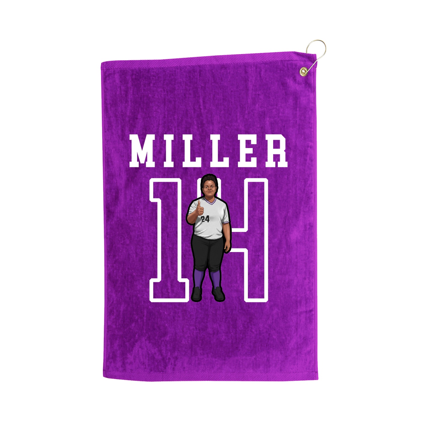Golf Towel — Shirsey in Purple